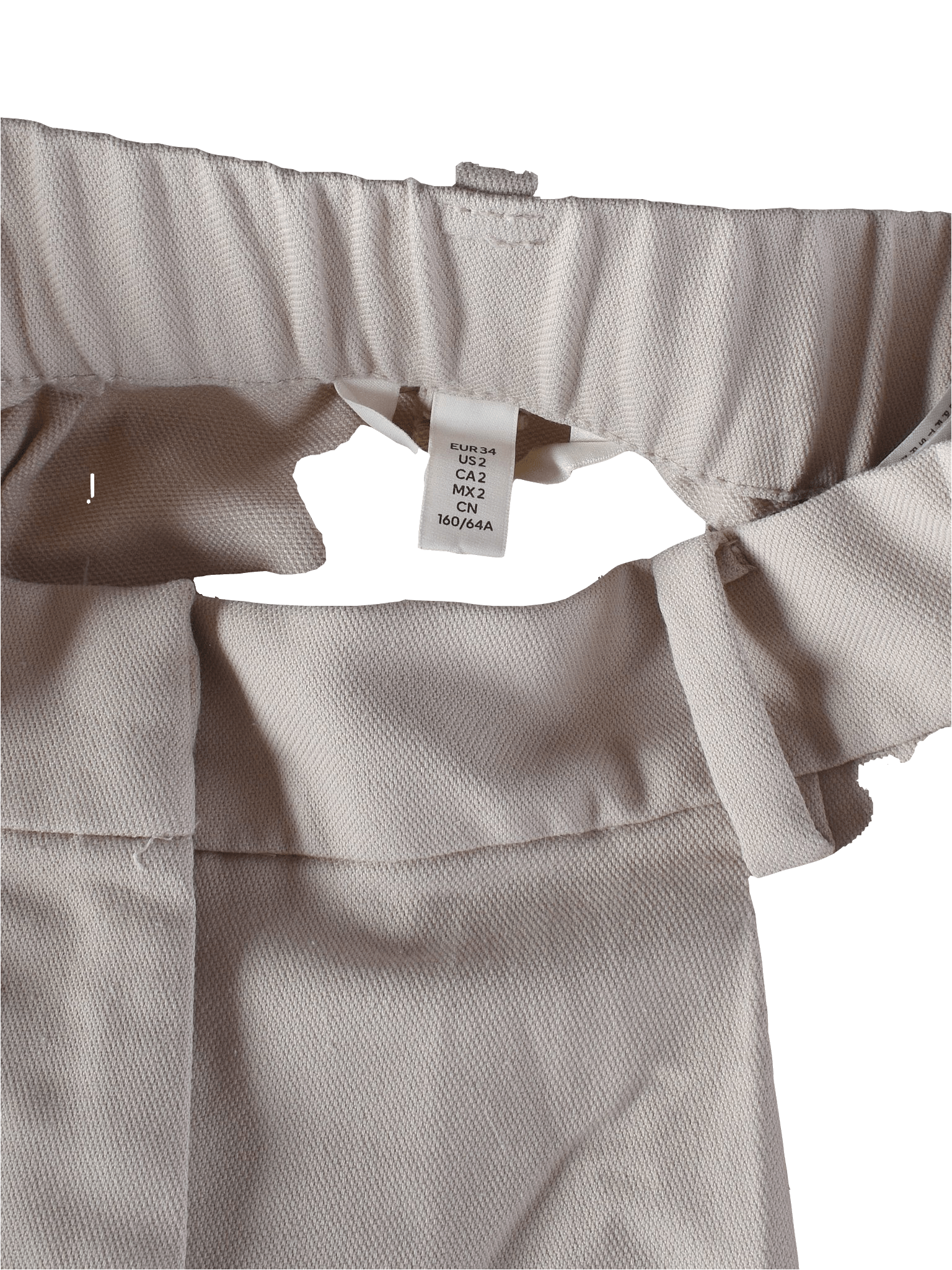 H&M Habitbukser - 34 / Beige / Kvinde - SassyLAB Secondhand