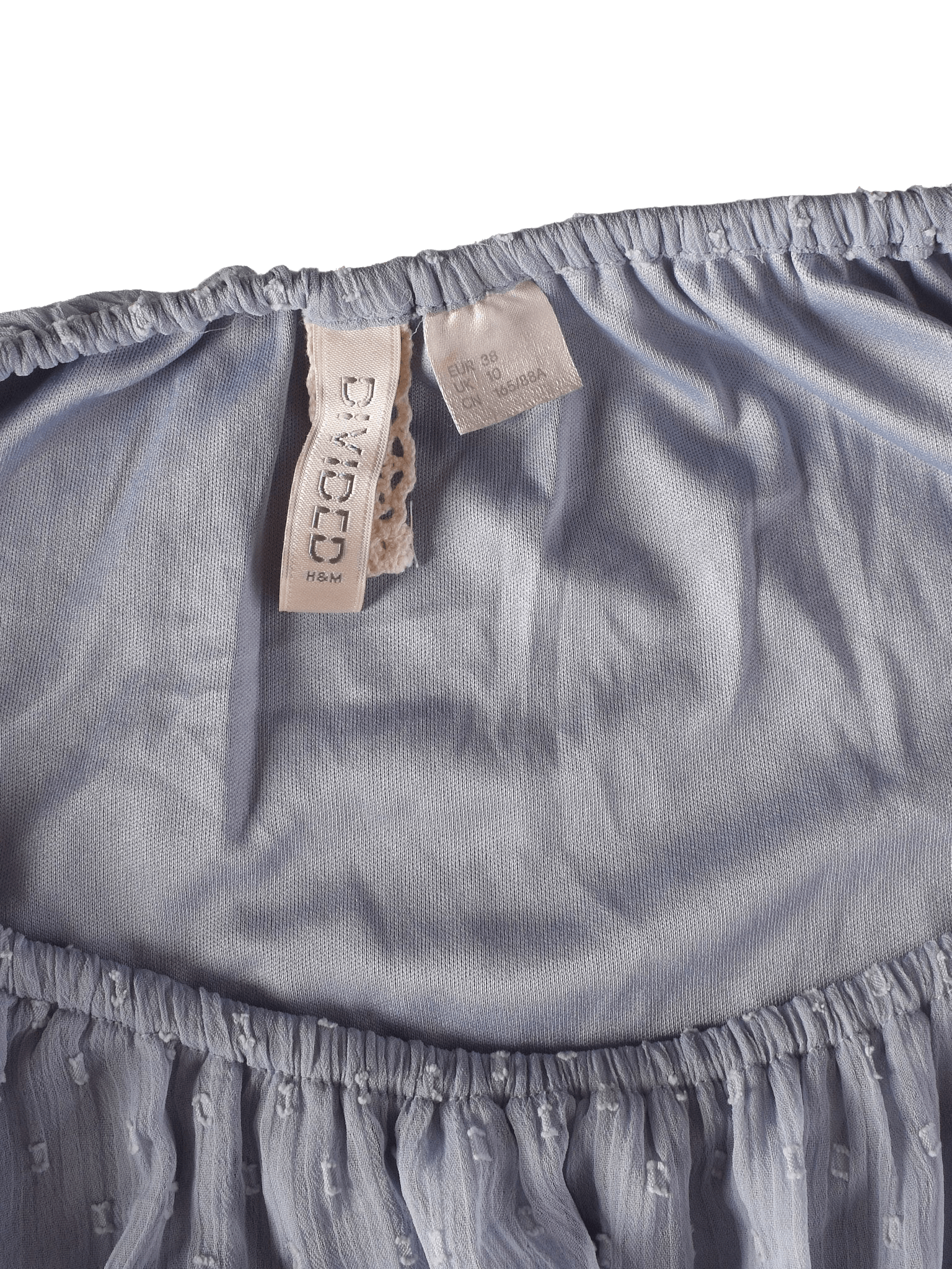 H&M Kjole - 38 / Blå / Kvinde - SassyLAB Secondhand