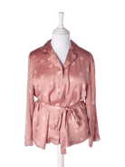 H&M Skjorte - L / Rosa / Kvinde - SassyLAB Secondhand