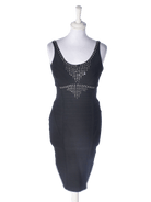 Herve Leger Kjole - M / Sort / Kvinde - SassyLAB Secondhand