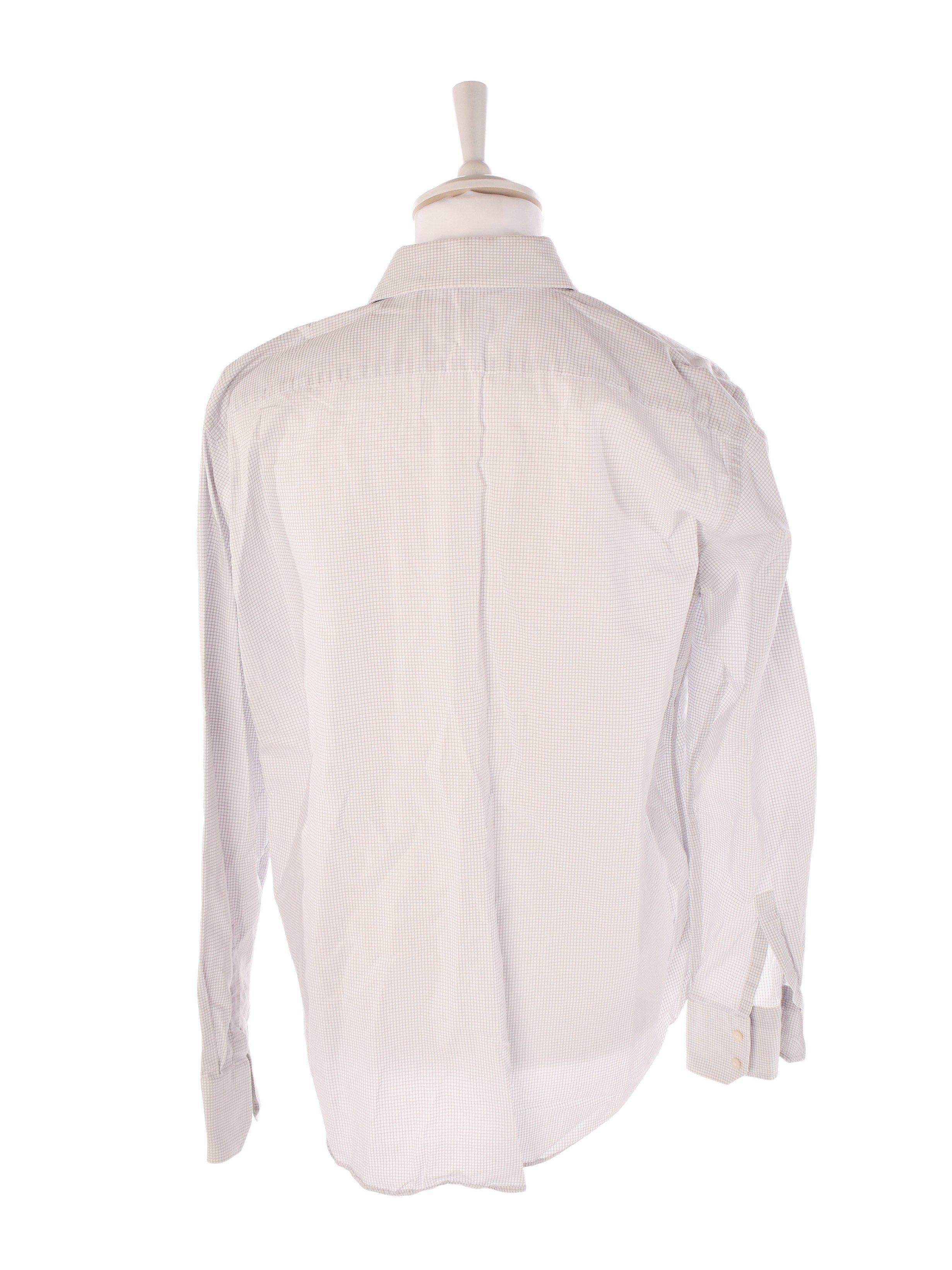 Hugo Boss Skjorte - 43 / Hvid / Mand - SassyLAB Secondhand