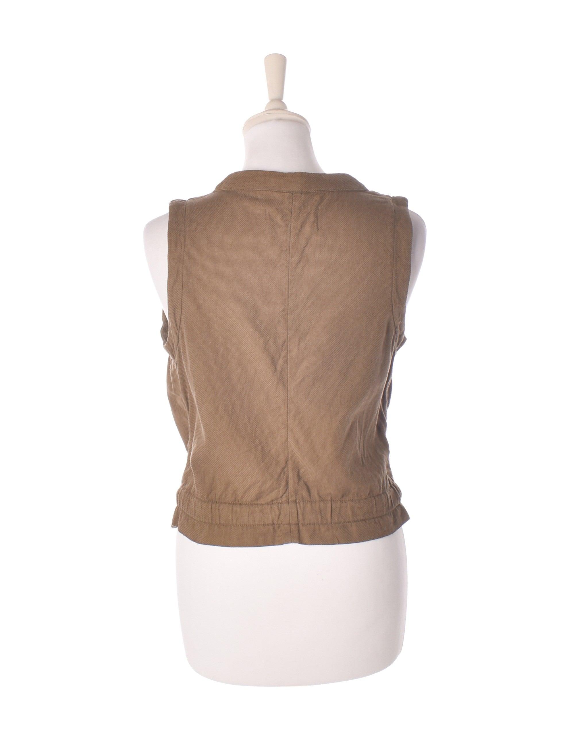 Humanoid Vest - S / Brun / Kvinde - SassyLAB Secondhand