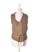Humanoid Vest - S / Brun / Kvinde - SassyLAB Secondhand