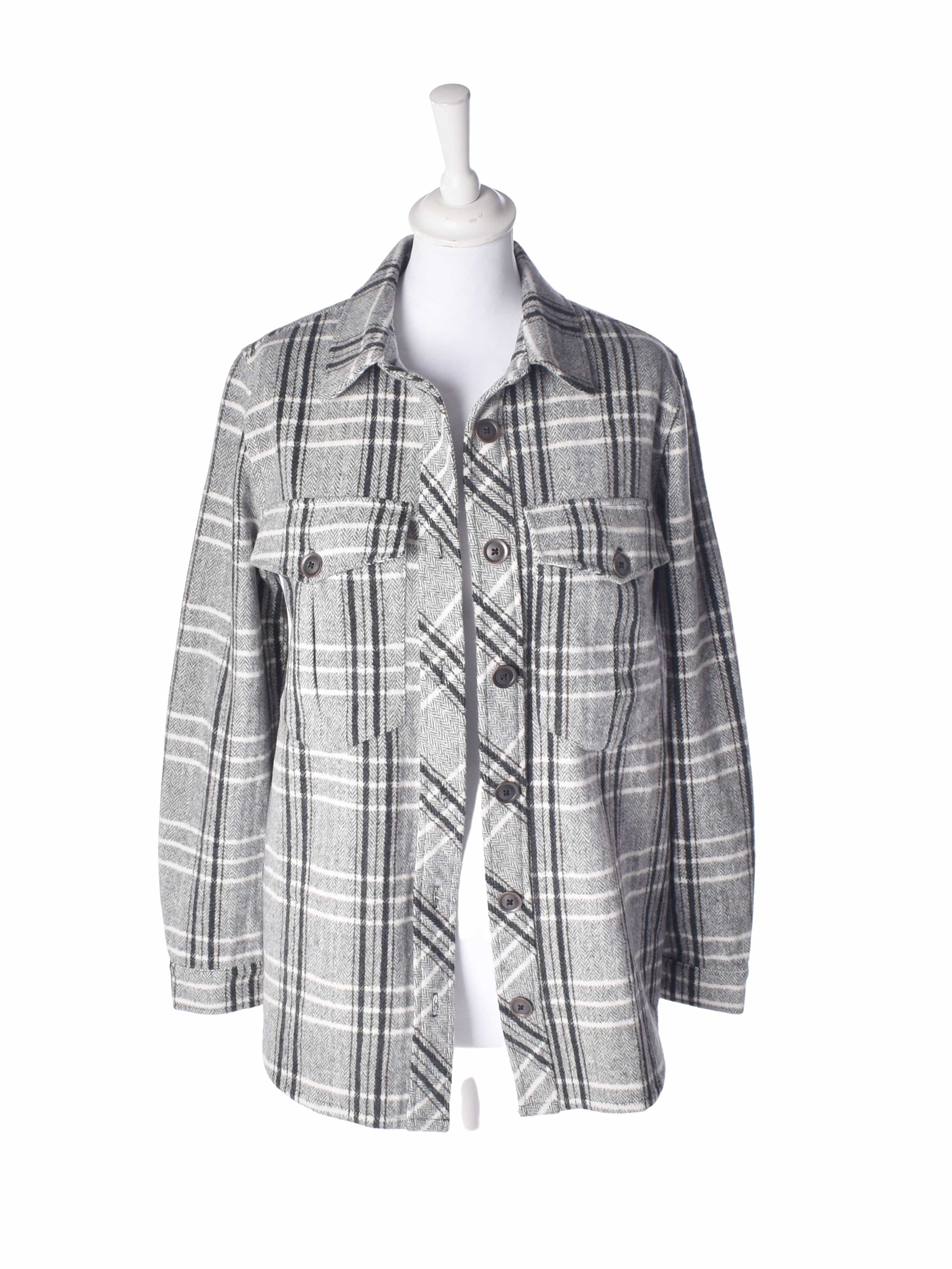 Humble Jakke - M / Grå / Kvinde - SassyLAB Secondhand