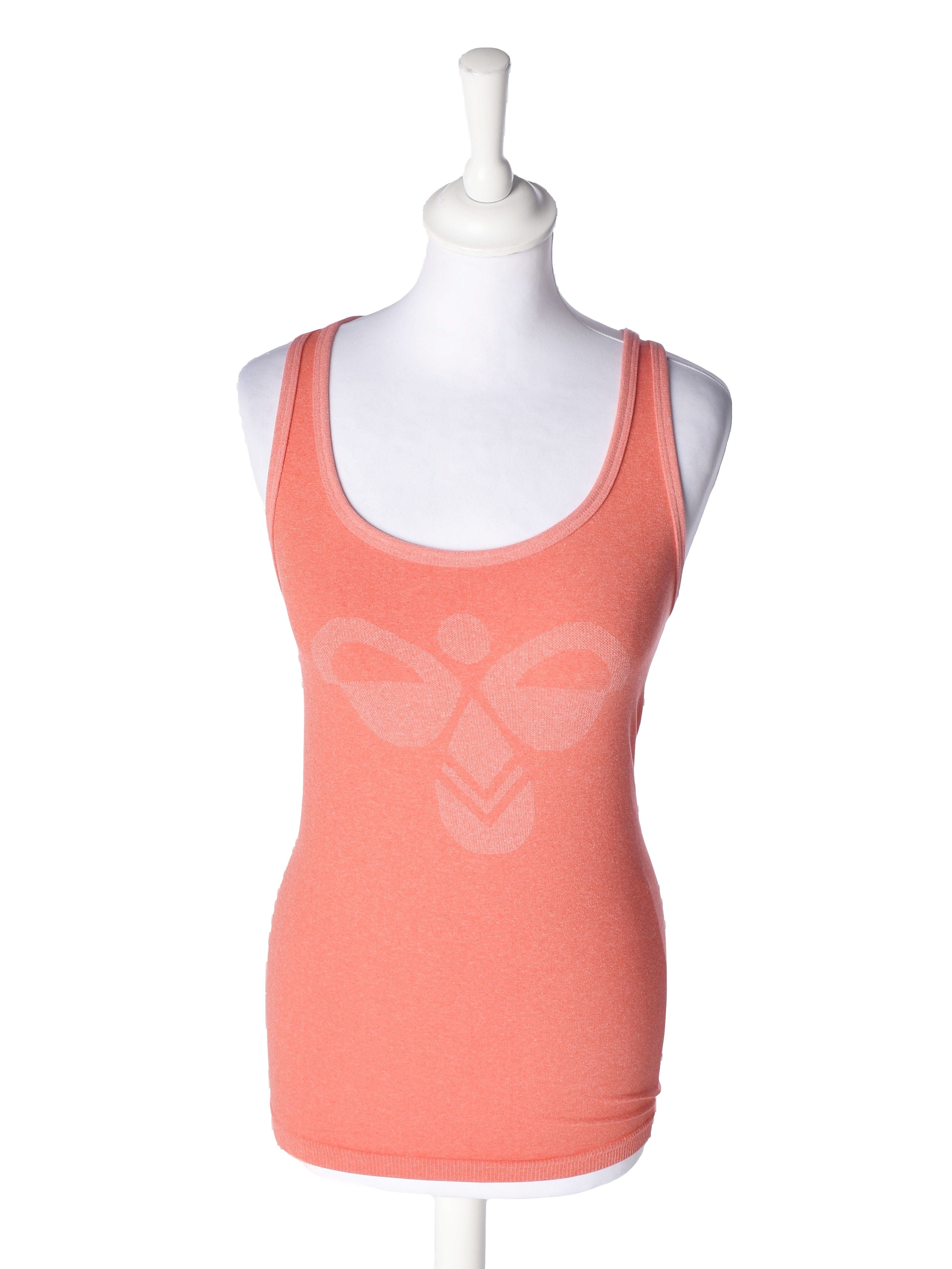 Hummel Top - XS/S / Orange / Kvinde - SassyLAB Secondhand