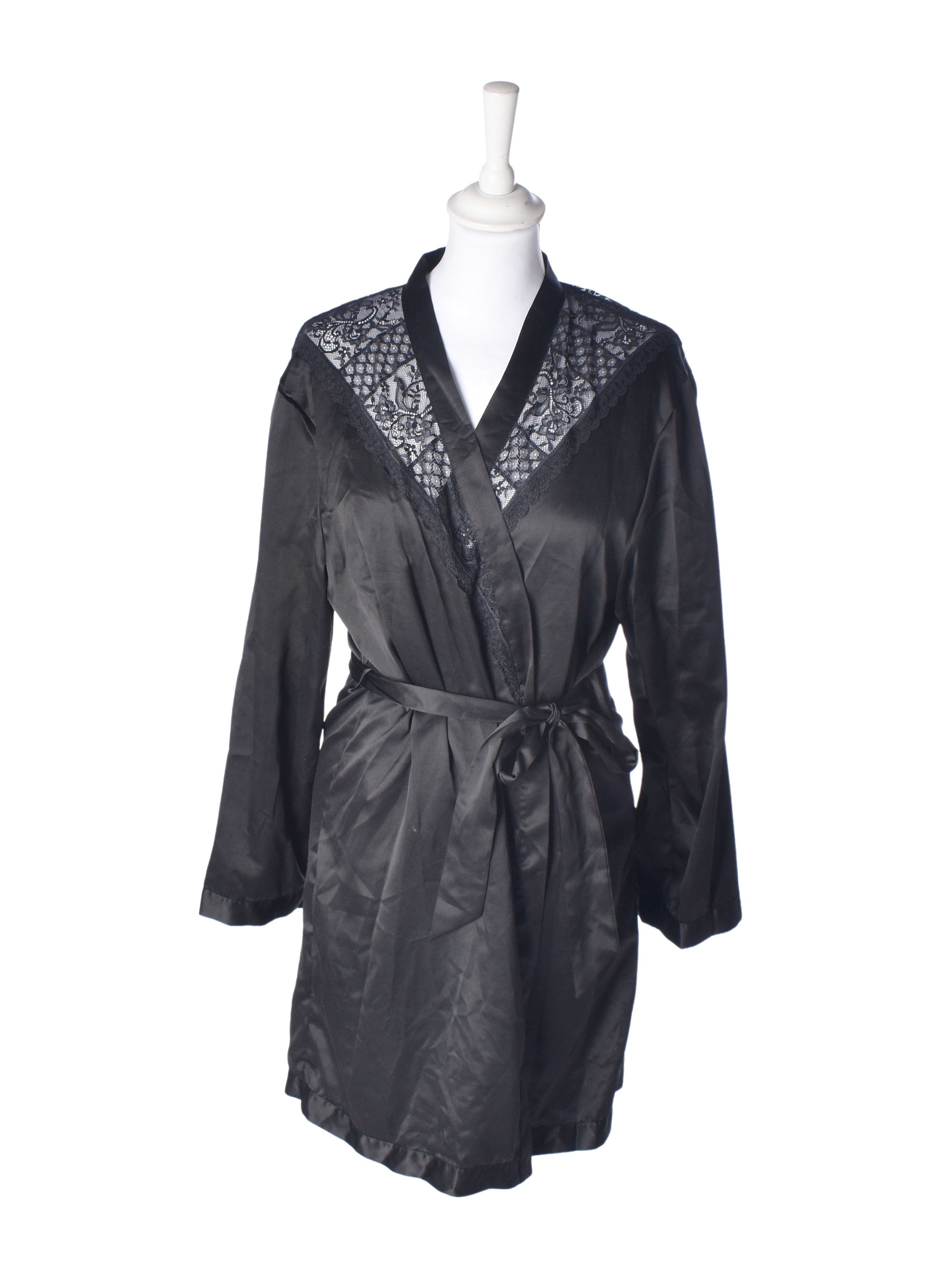 Hunkemöller Kimono - XS/S / Sort / Kvinde - SassyLAB Secondhand