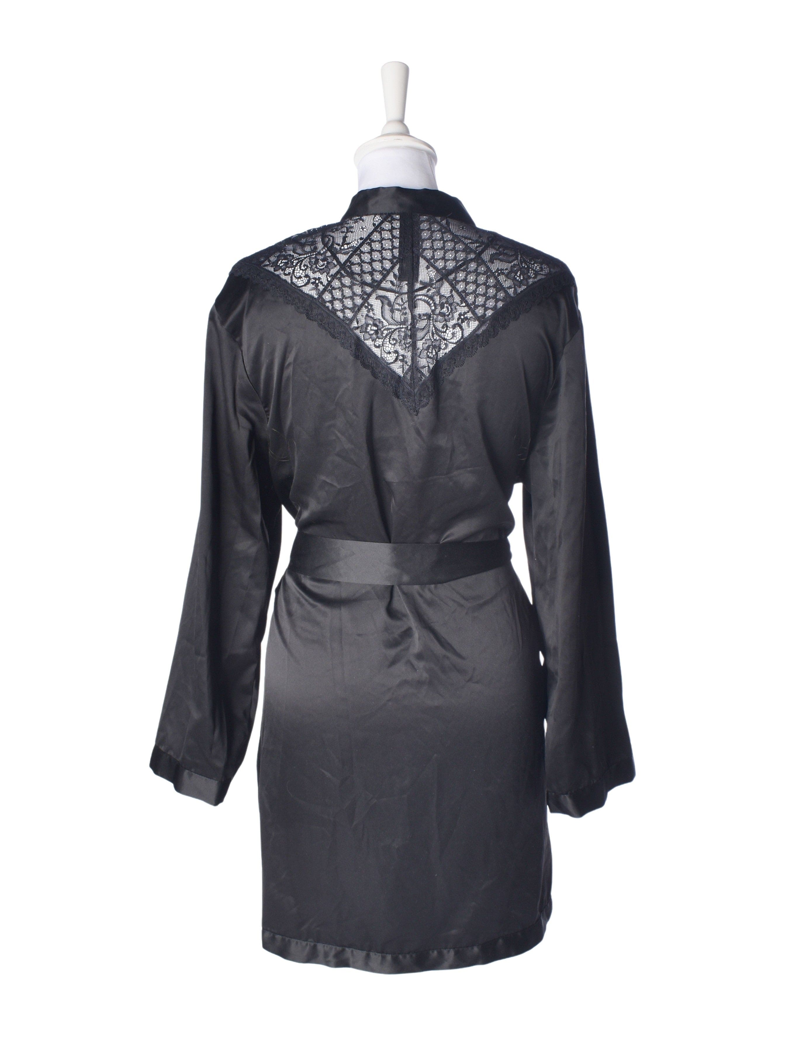 Hunkemöller Kimono - XS/S / Sort / Kvinde - SassyLAB Secondhand