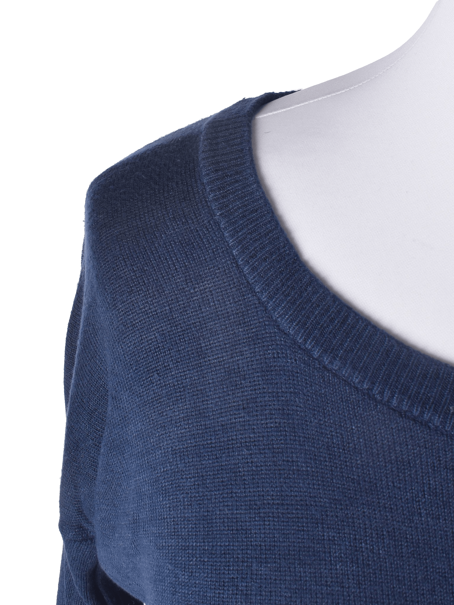 ICHI Striktrøje - S / Blå / Kvinde - SassyLAB Secondhand