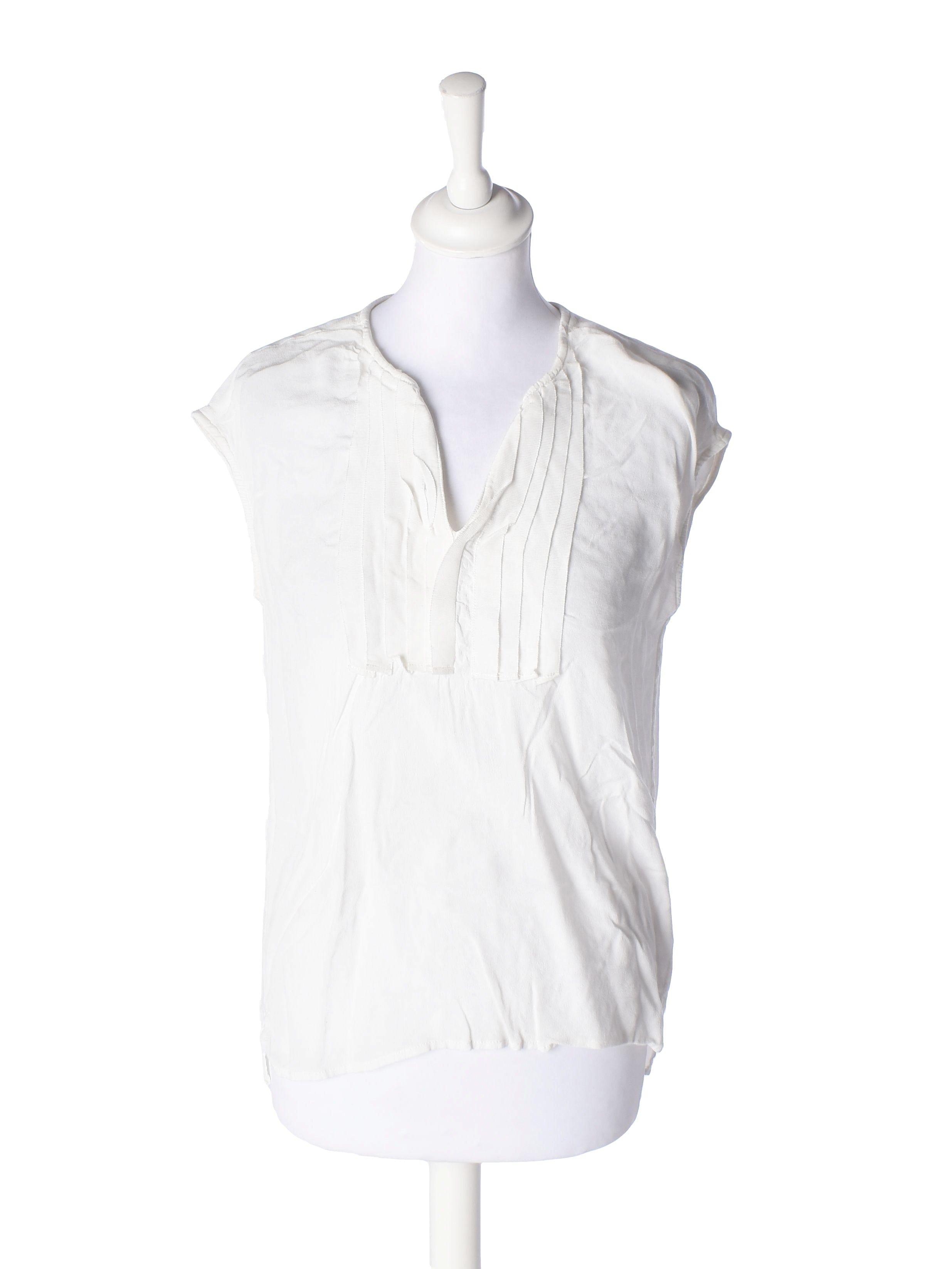 InWear Bluse - 32 / Hvid / Kvinde - SassyLAB Secondhand