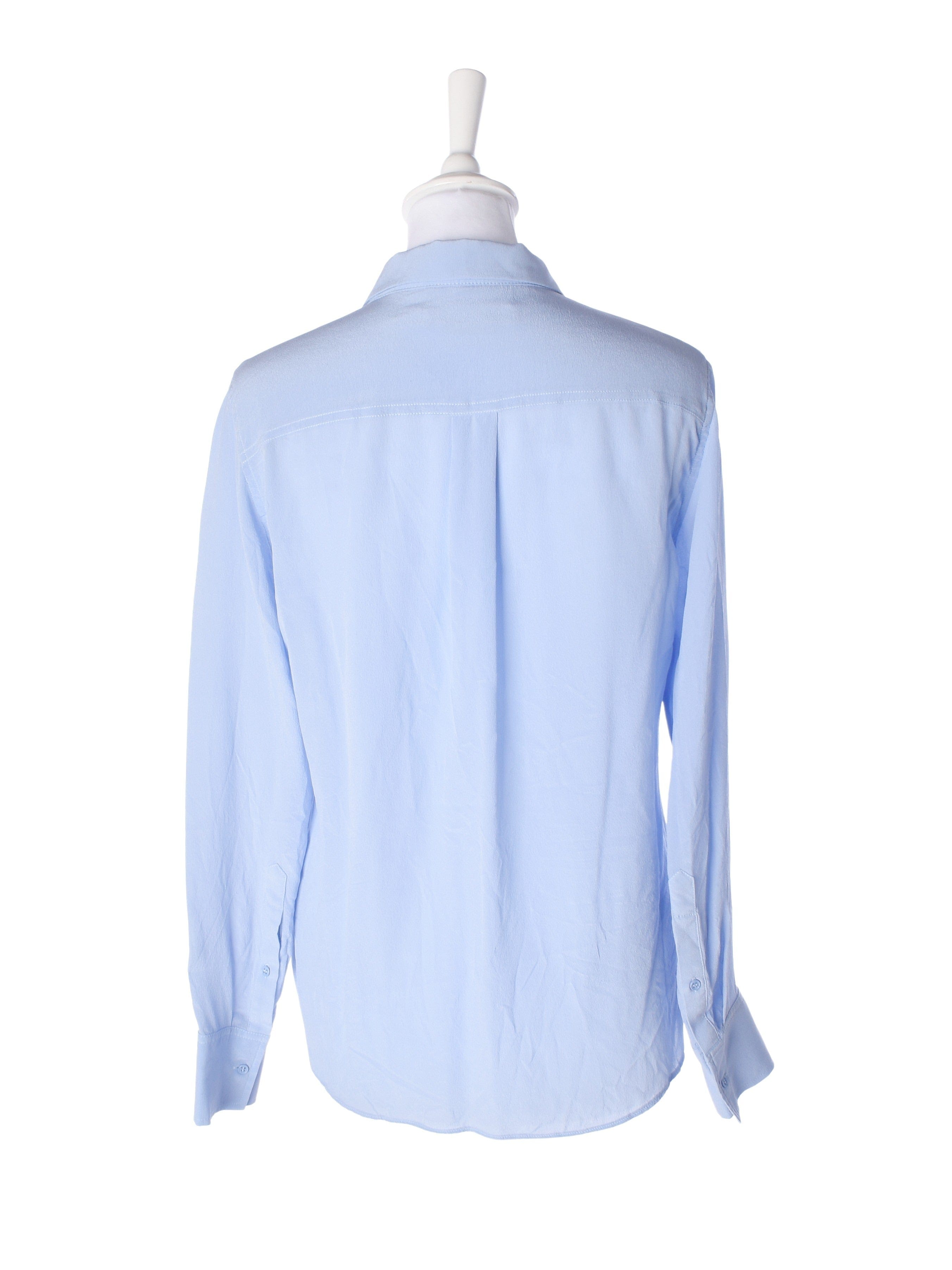 InWear Skjorte - 34 / Blå / Kvinde - SassyLAB Secondhand