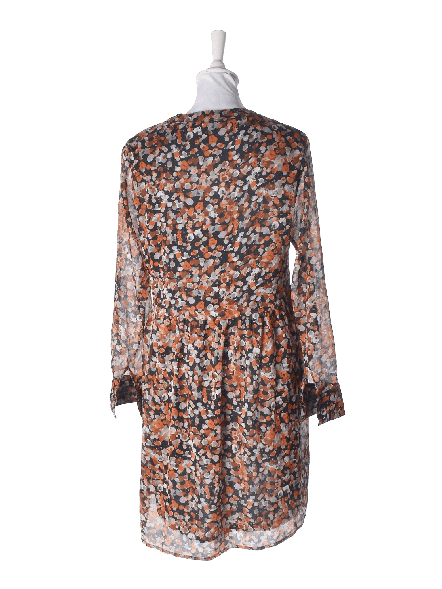 Jacqueline De Yong Kjole - 36 / Orange / Kvinde - SassyLAB Secondhand