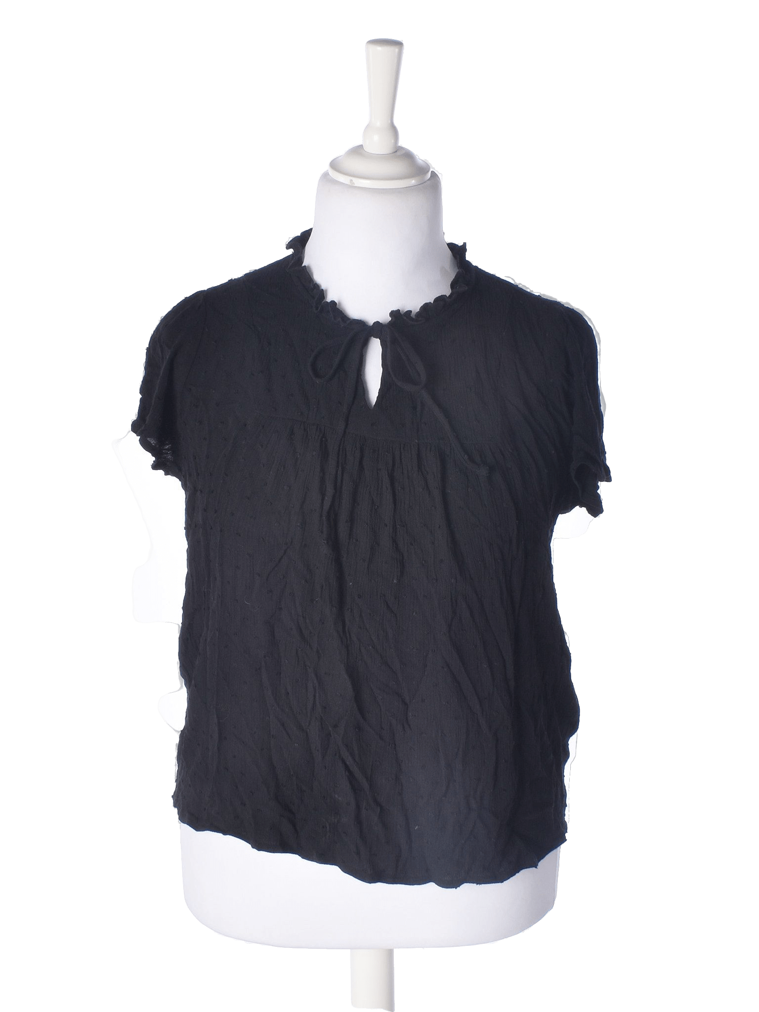 JDY Bluse - 42 / Sort / Kvinde - SassyLAB Secondhand