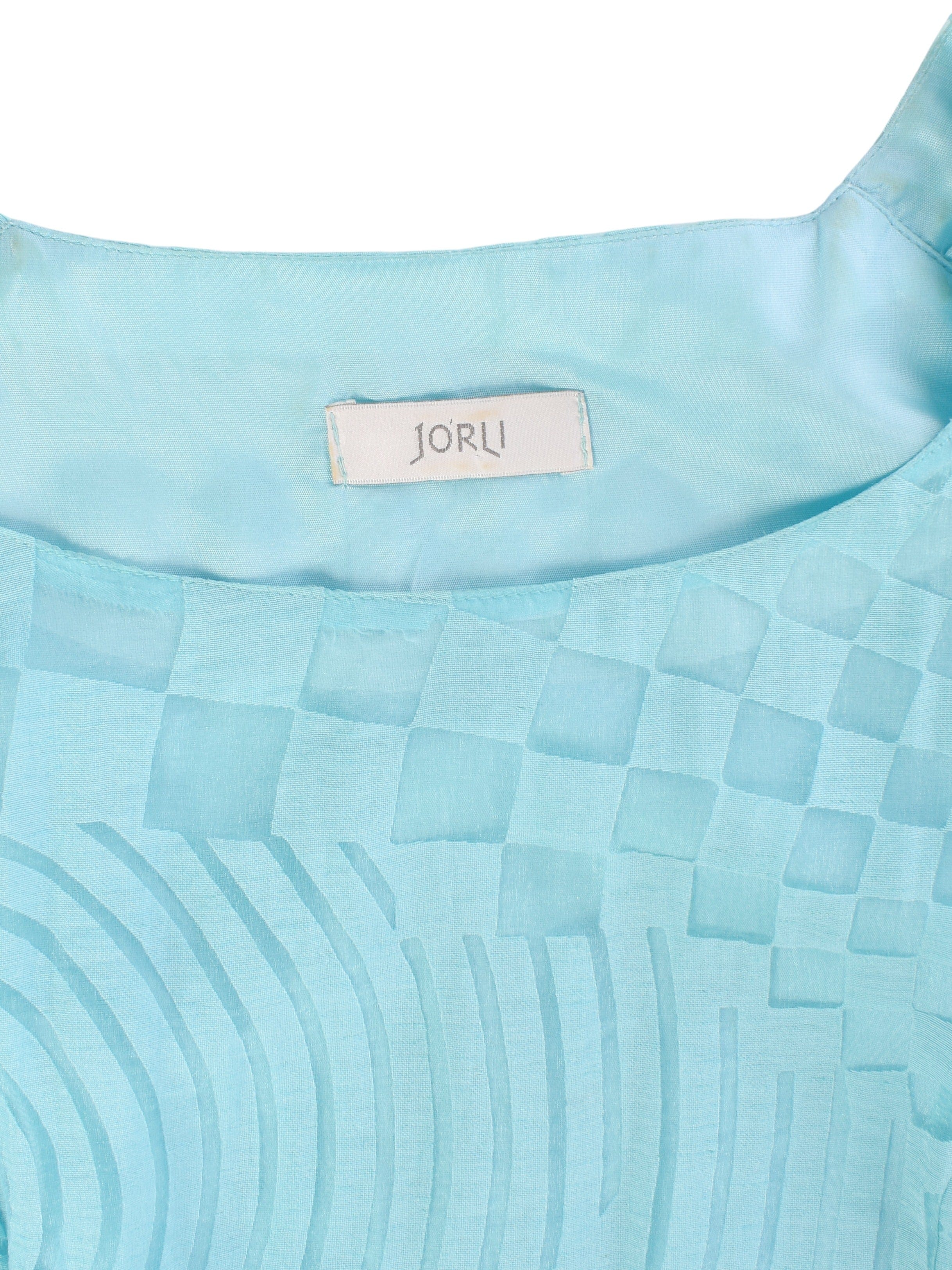 Jorli Kjole - 42 / Blå / Kvinde - SassyLAB Secondhand