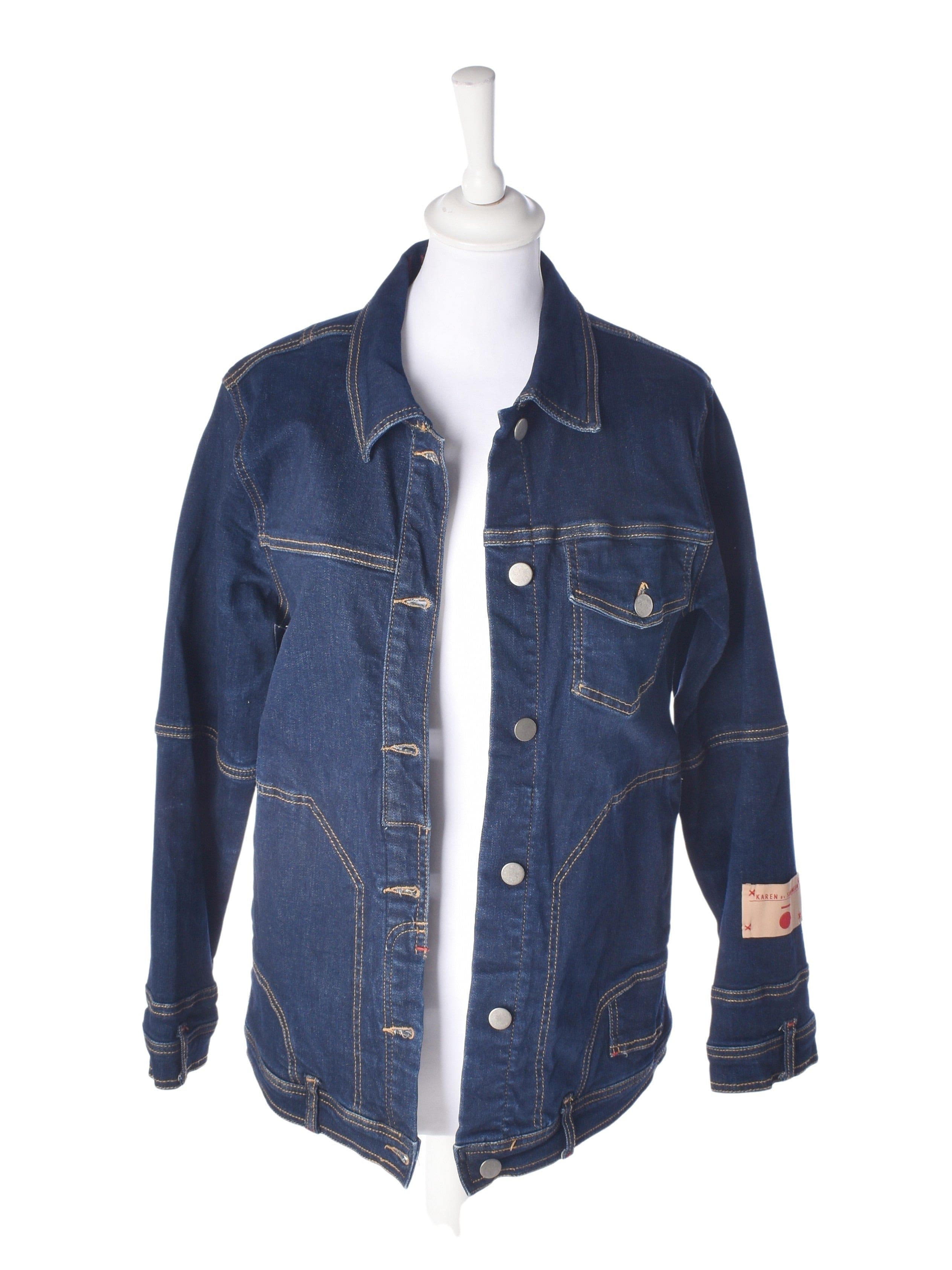 Karen by Simonsen Jakke - 34 / Blå / Kvinde - SassyLAB Secondhand