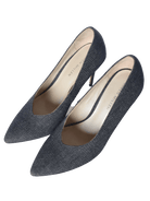 Karen Millen Pumps - 37 / Grå / Kvinde - SassyLAB Secondhand