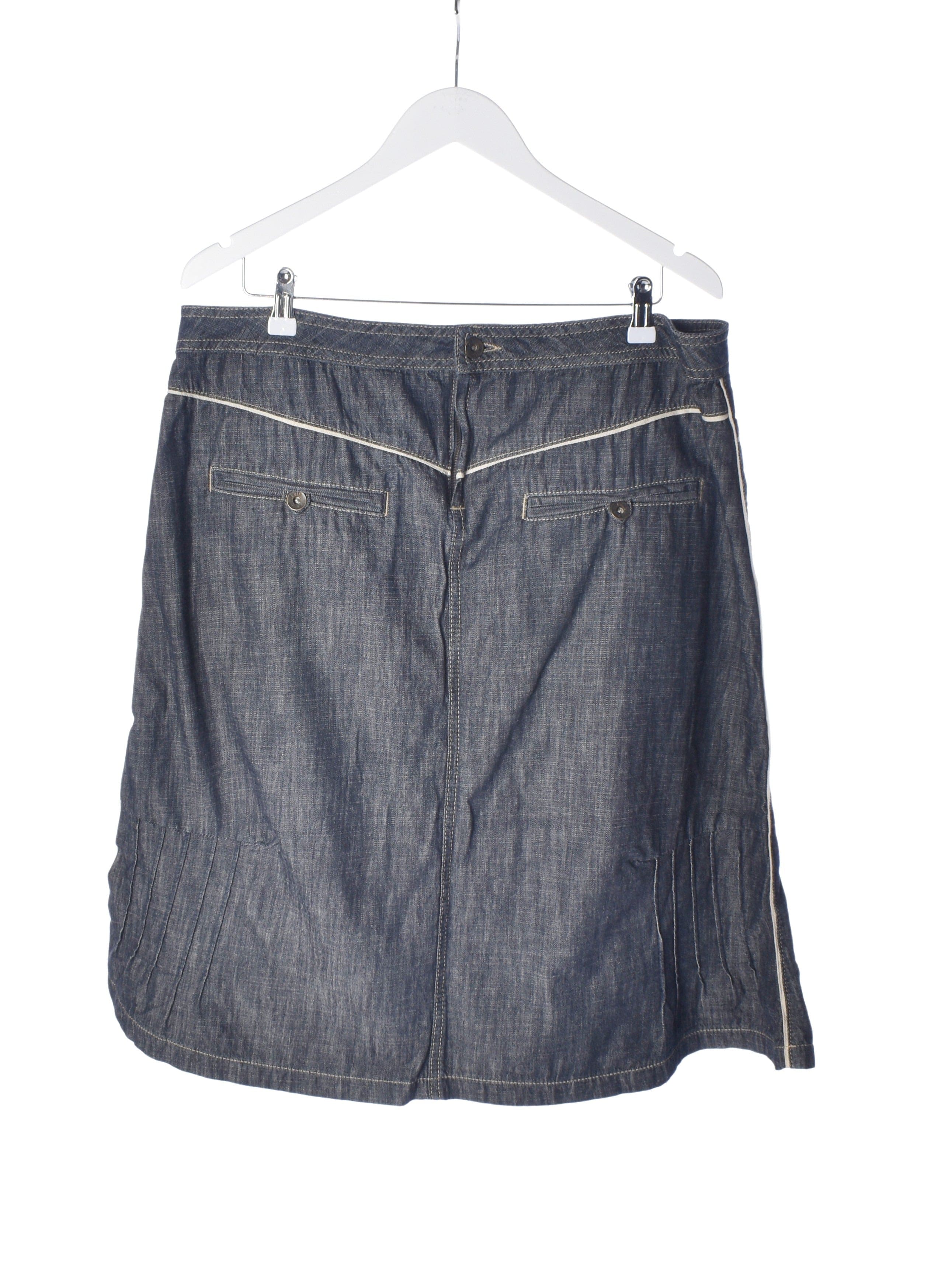 Kello Nederdel - 46 / Grå / Kvinde - SassyLAB Secondhand