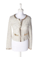 Lily White Cardigan - S / Multifarvet / Kvinde - SassyLAB Secondhand