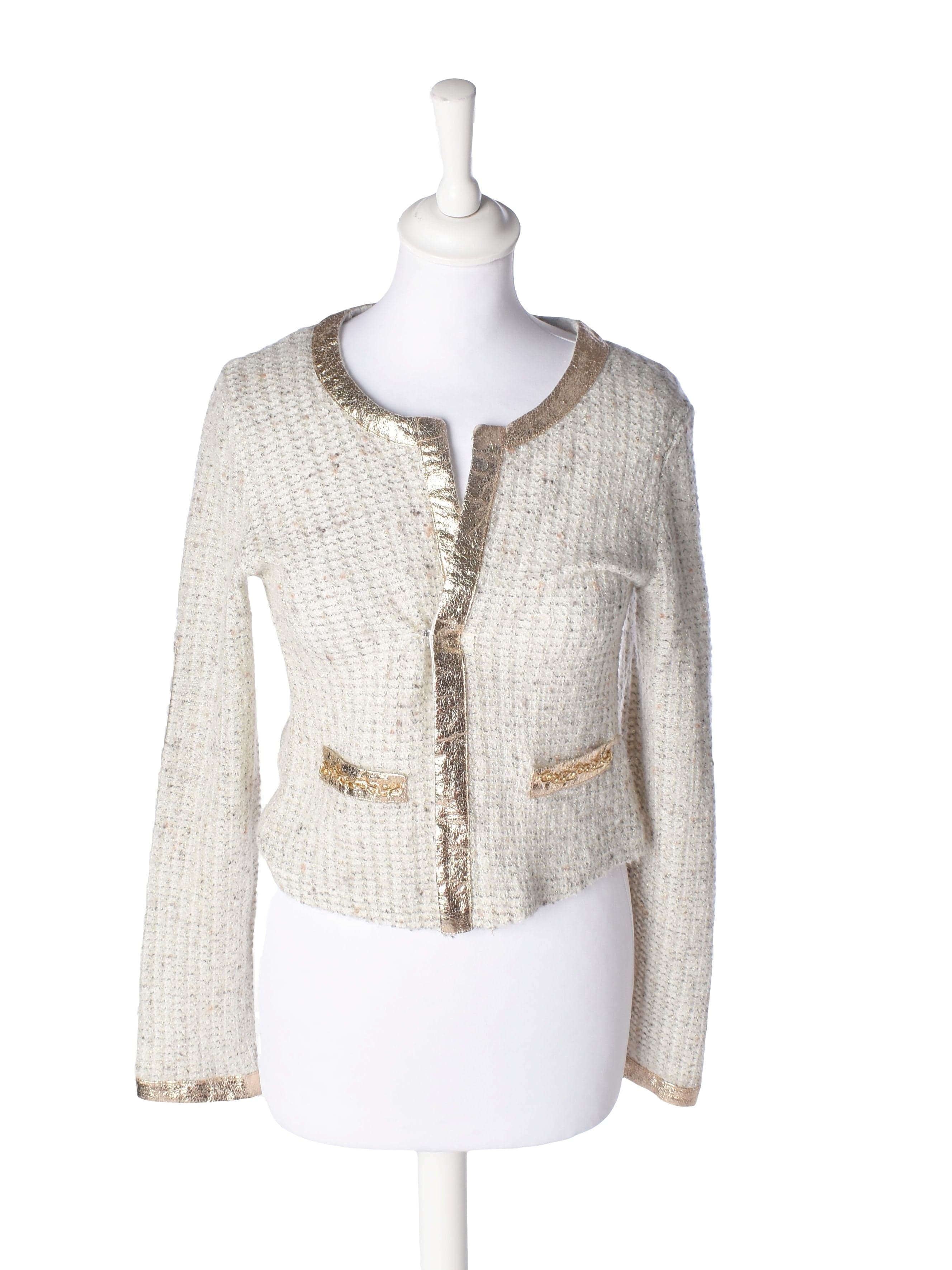Lily White Cardigan - S / Multifarvet / Kvinde - SassyLAB Secondhand