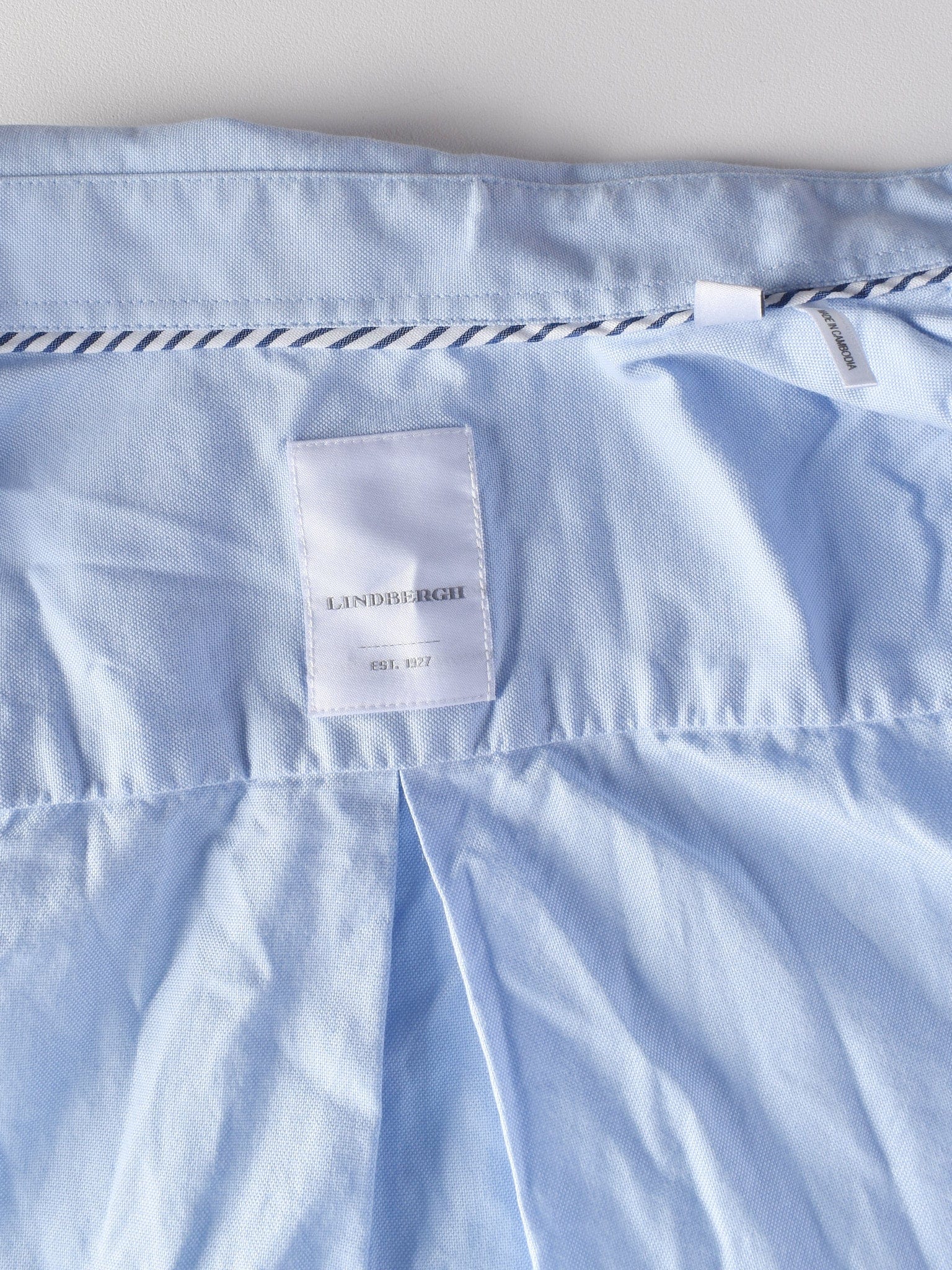Lindbergh Skjorte - S / Blå / Mand - SassyLAB Secondhand