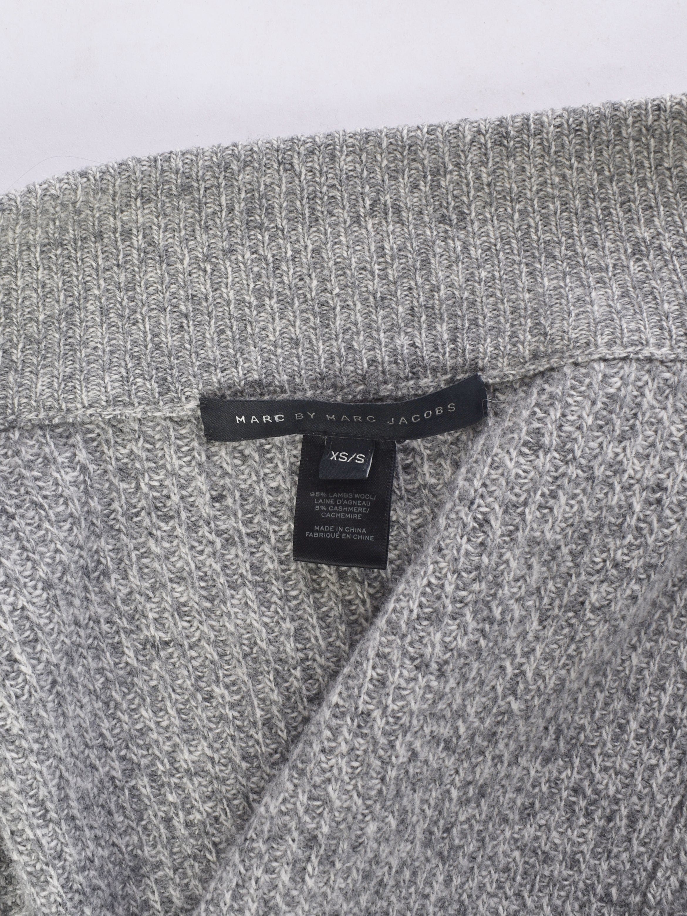 Marc Jacobs Strik - XS/S / Grå / Kvinde - SassyLAB Secondhand