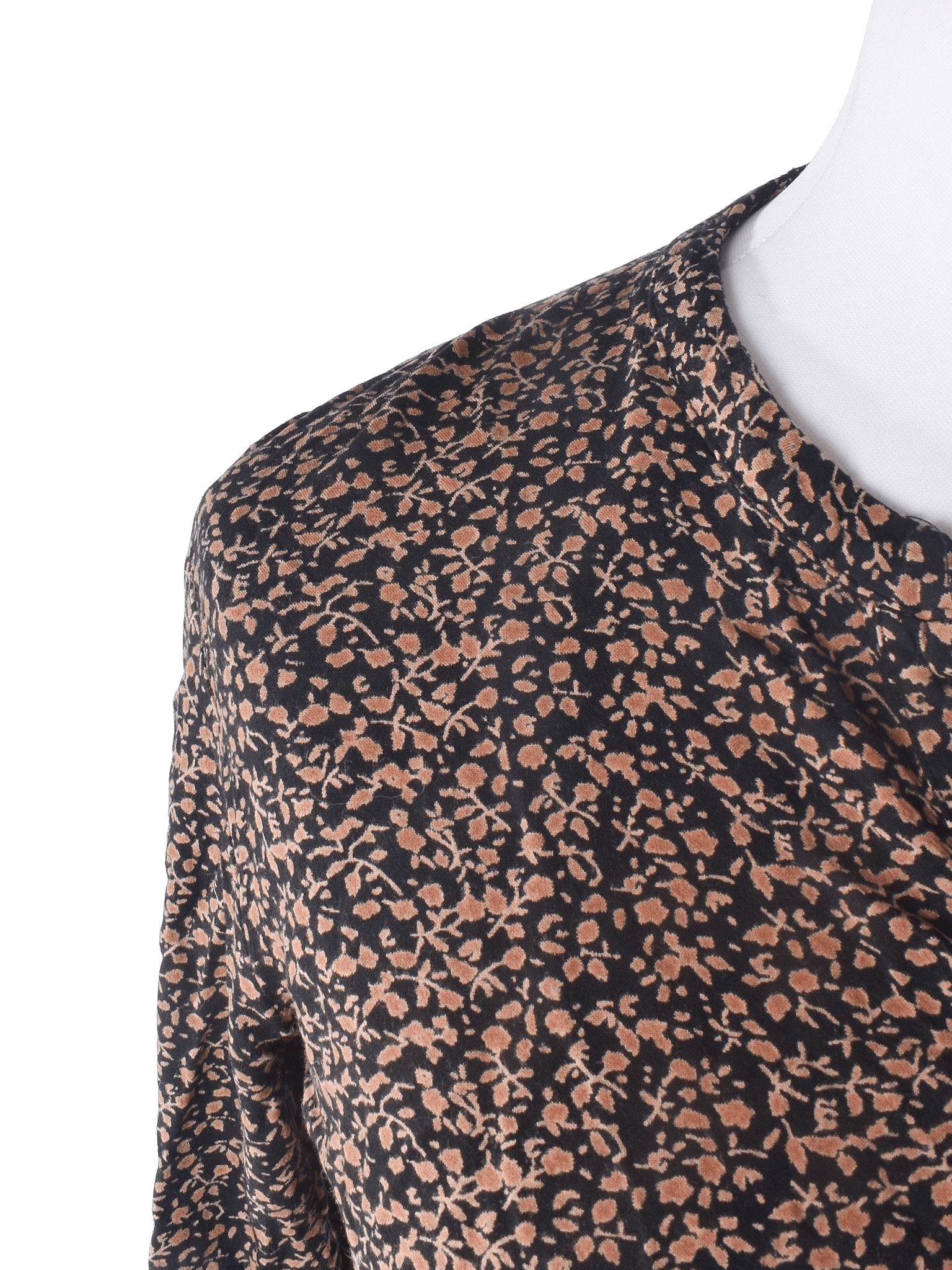 Marc Lauge Bluse - L / Brun / Kvinde - SassyLAB Secondhand