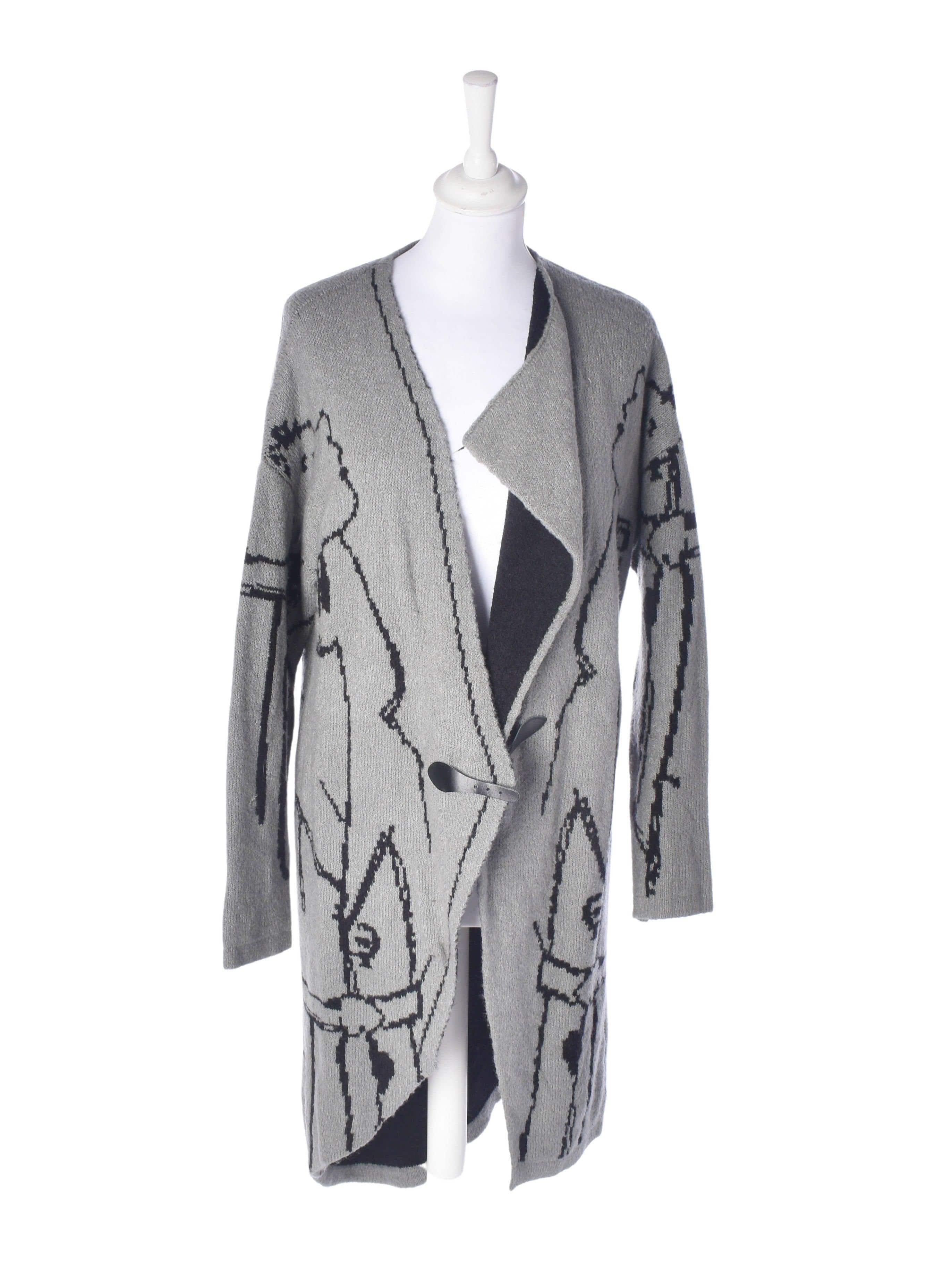 Margit Brandt Copenhagen Cardigan - S / Grå / Kvinde - SassyLAB Secondhand