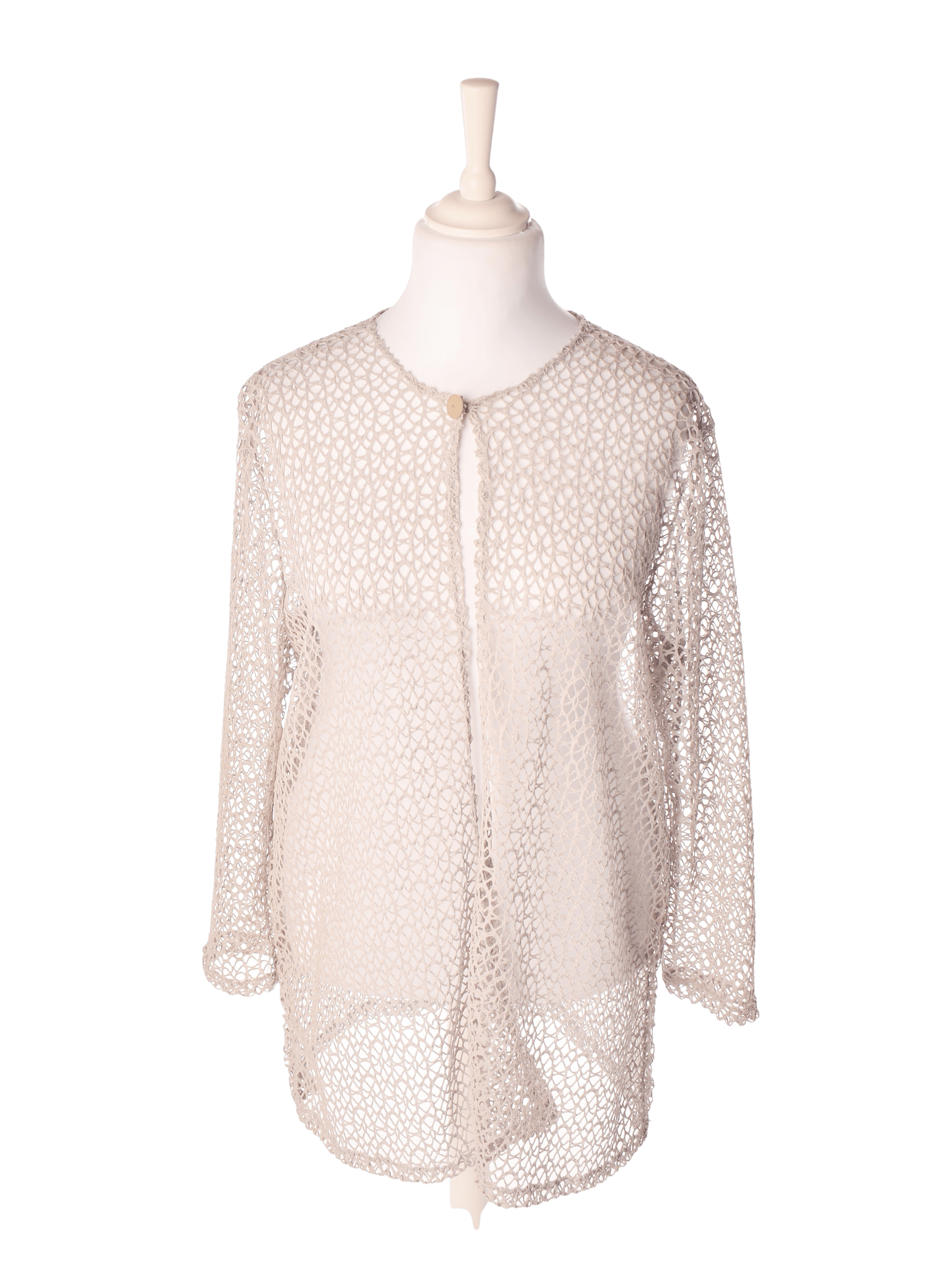 Marker Fashion Cardigan - S / Grå / Kvinde - SassyLAB Secondhand