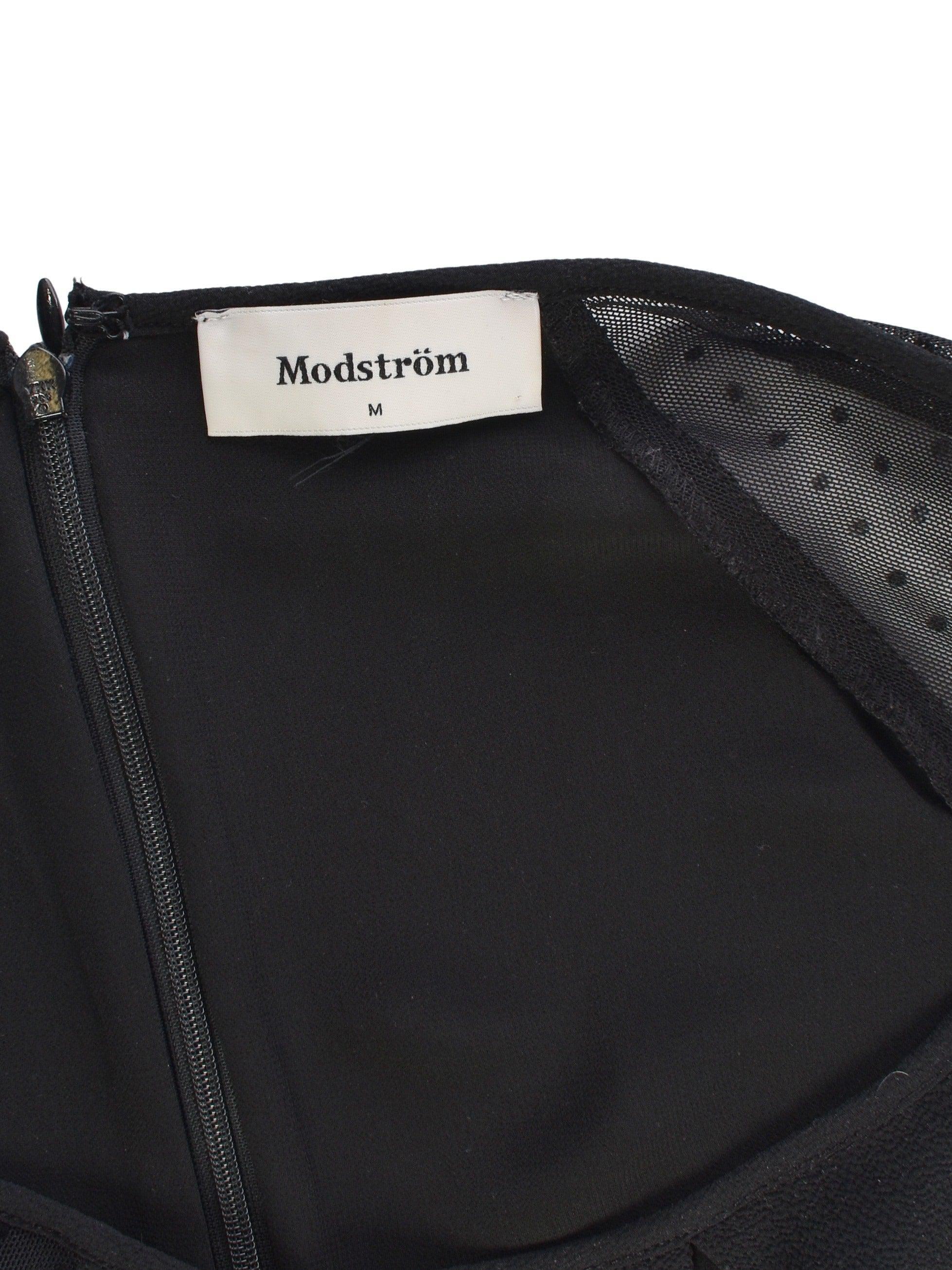 Modström Kjole - M / Sort / Kvinde - SassyLAB Secondhand