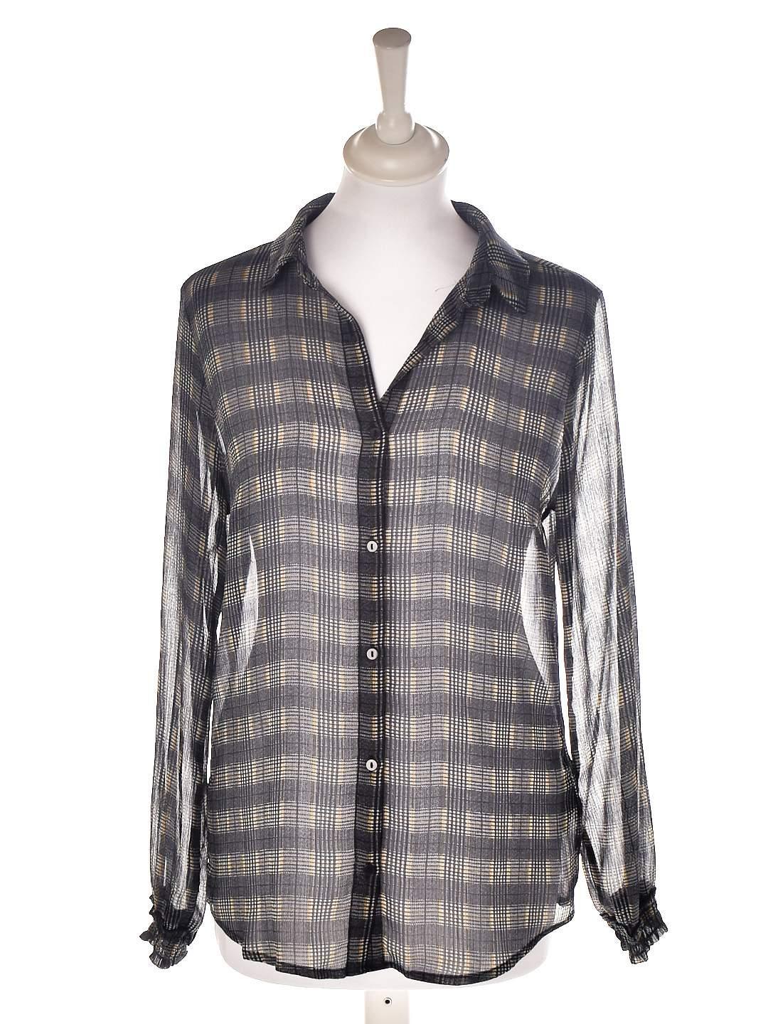 Modström Skjorte - S / Blå / Kvinde - SassyLAB Secondhand