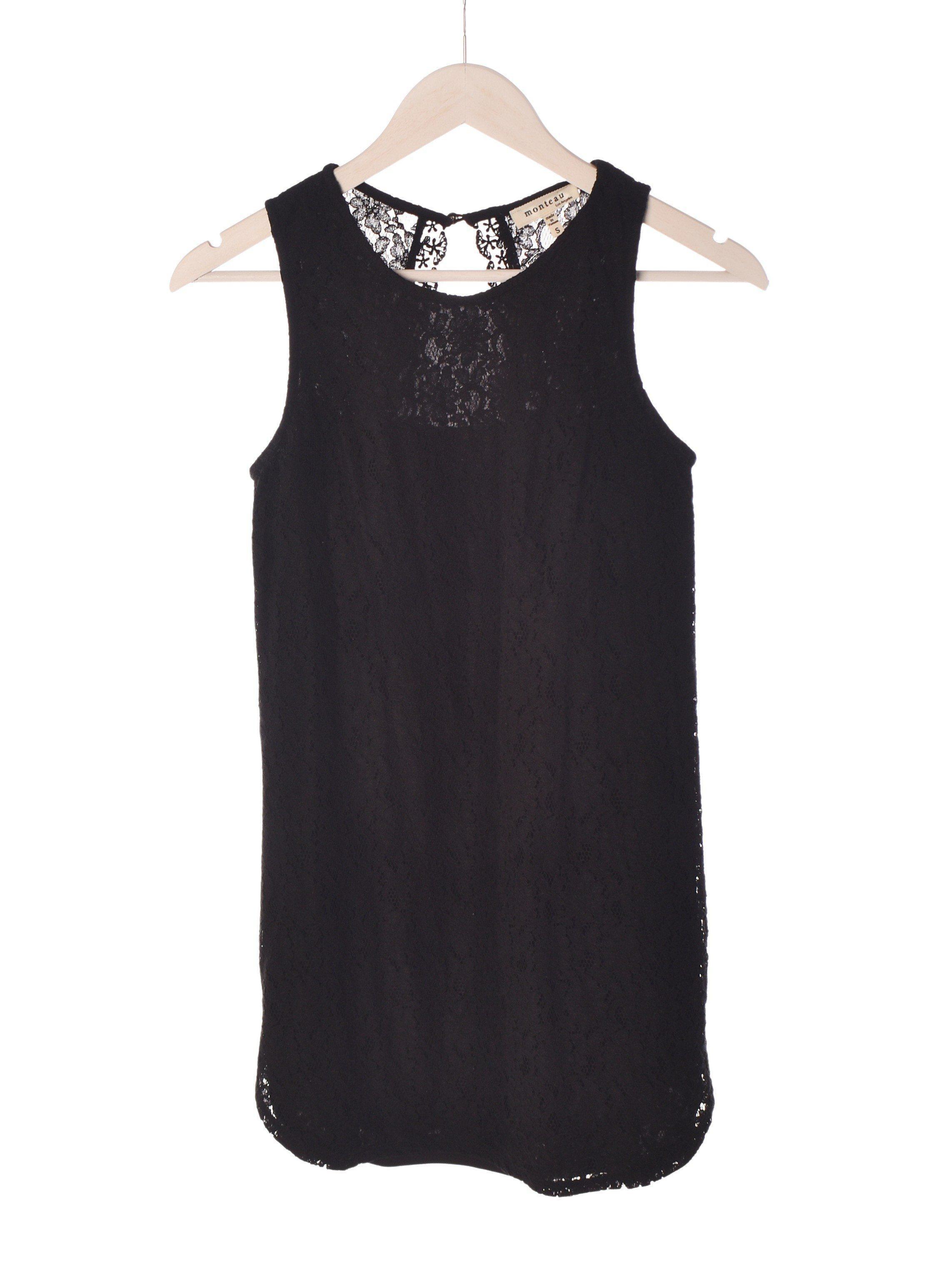 Monteau Top - S / Sort / Kvinde - SassyLAB Secondhand