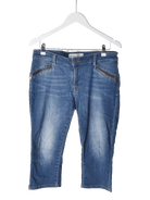 Mos Mosh 3/4 Bukser - W31 / Blå / Kvinde - SassyLAB Secondhand