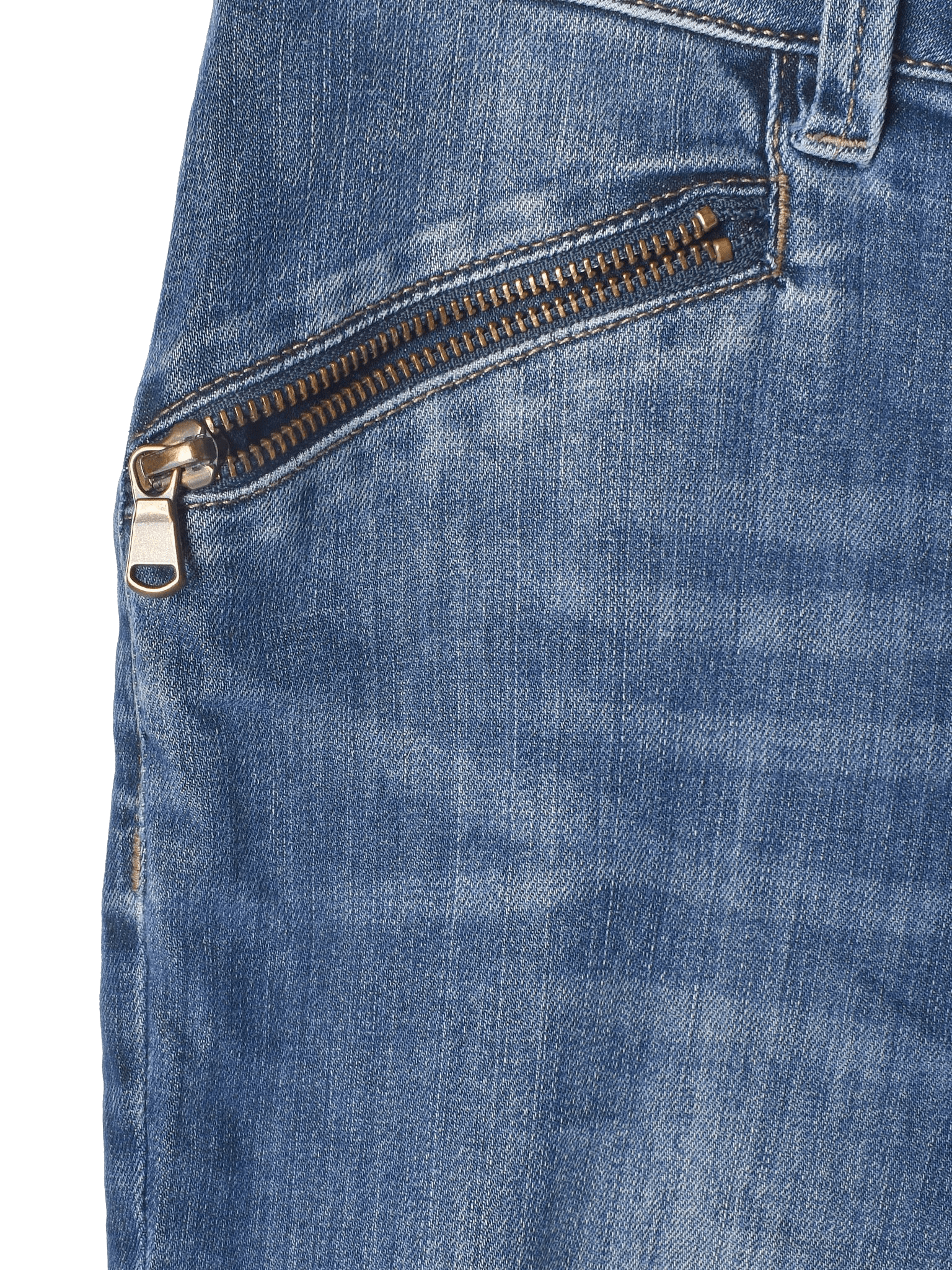 Mos Mosh 3/4 Bukser - W31 / Blå / Kvinde - SassyLAB Secondhand