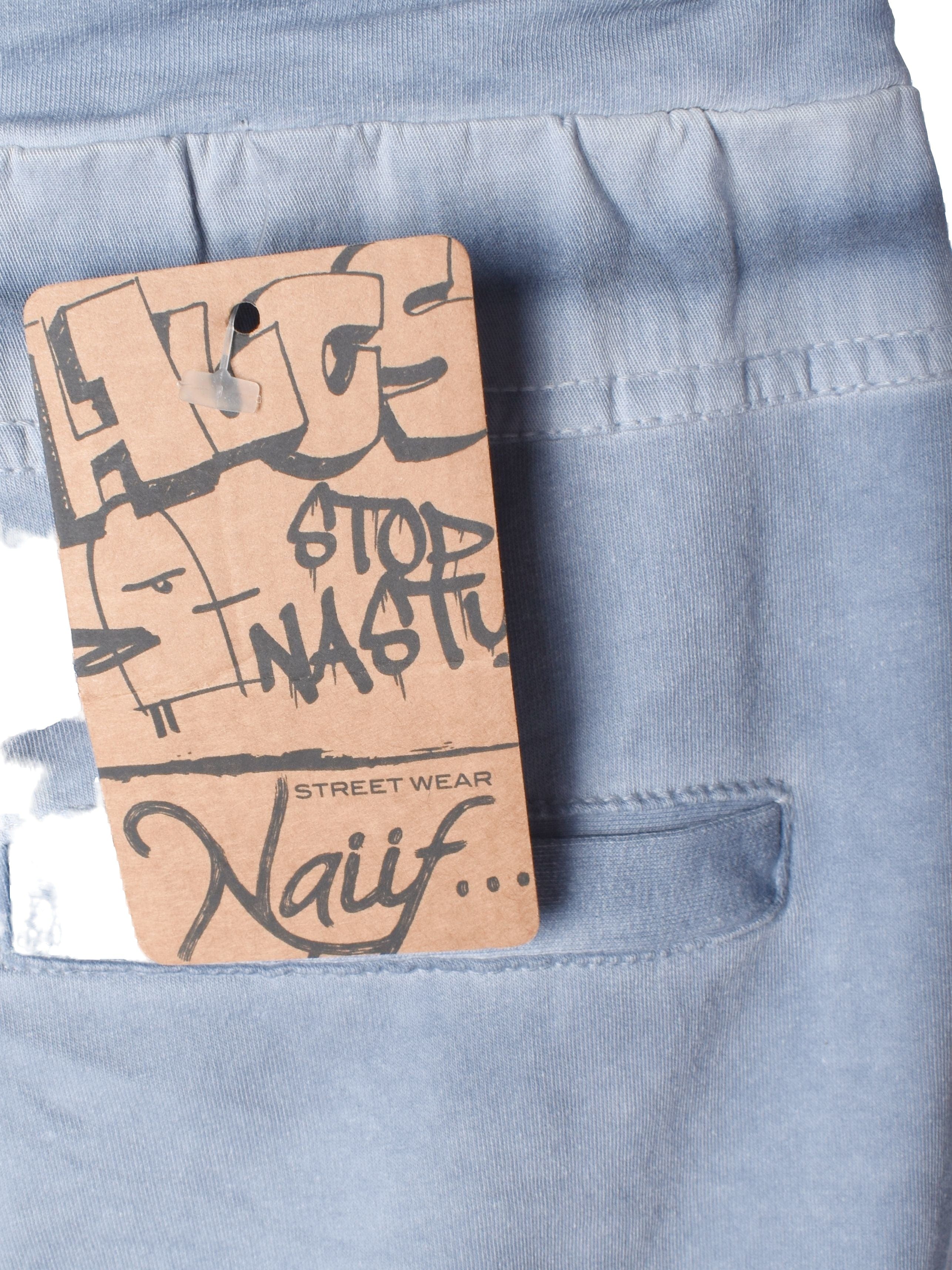 Naiif streetwear Bukser - L / Blå / Kvinde - SassyLAB Secondhand