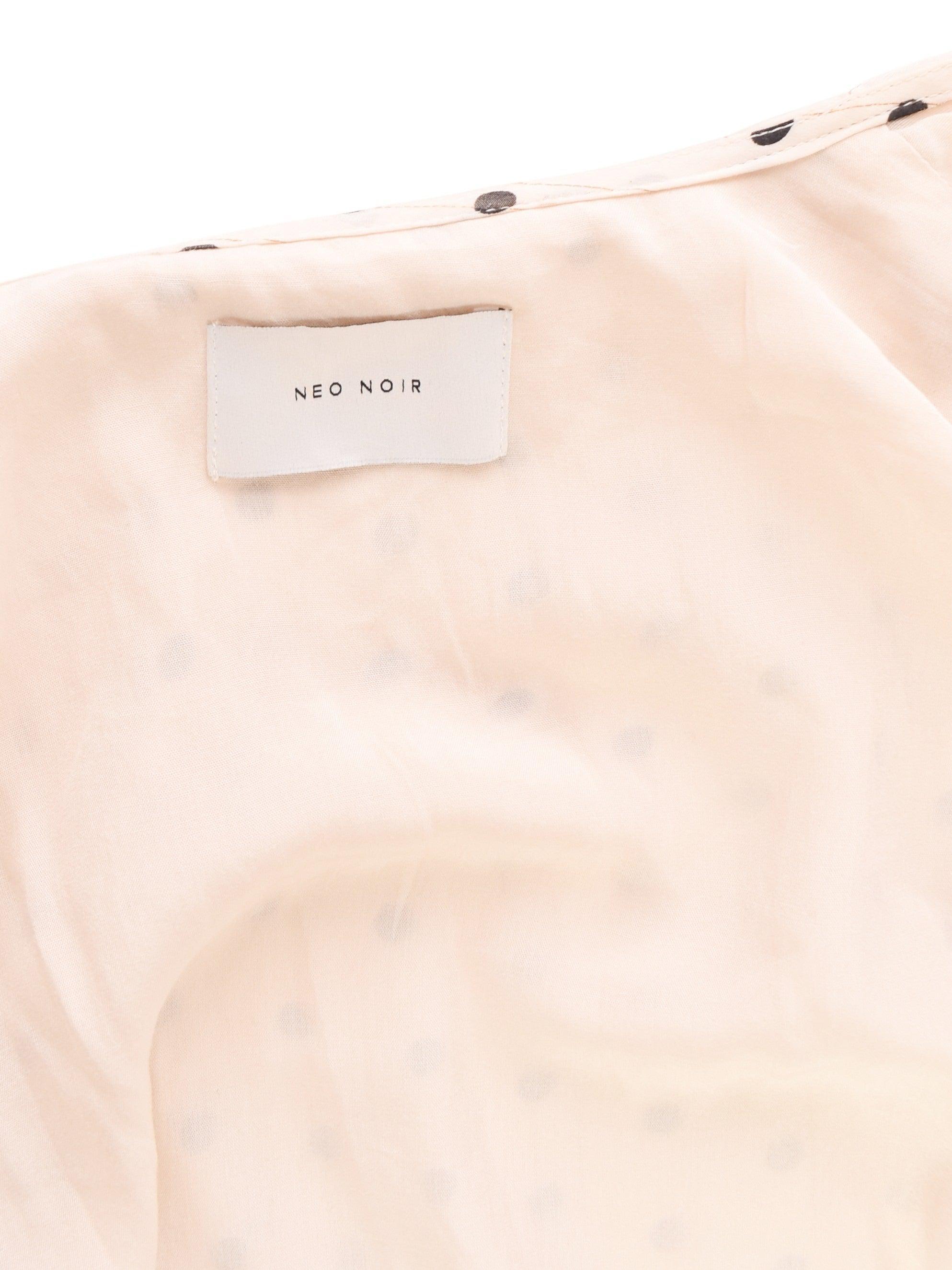 Neo Noir Kjole - M / Beige / Kvinde - SassyLAB Secondhand