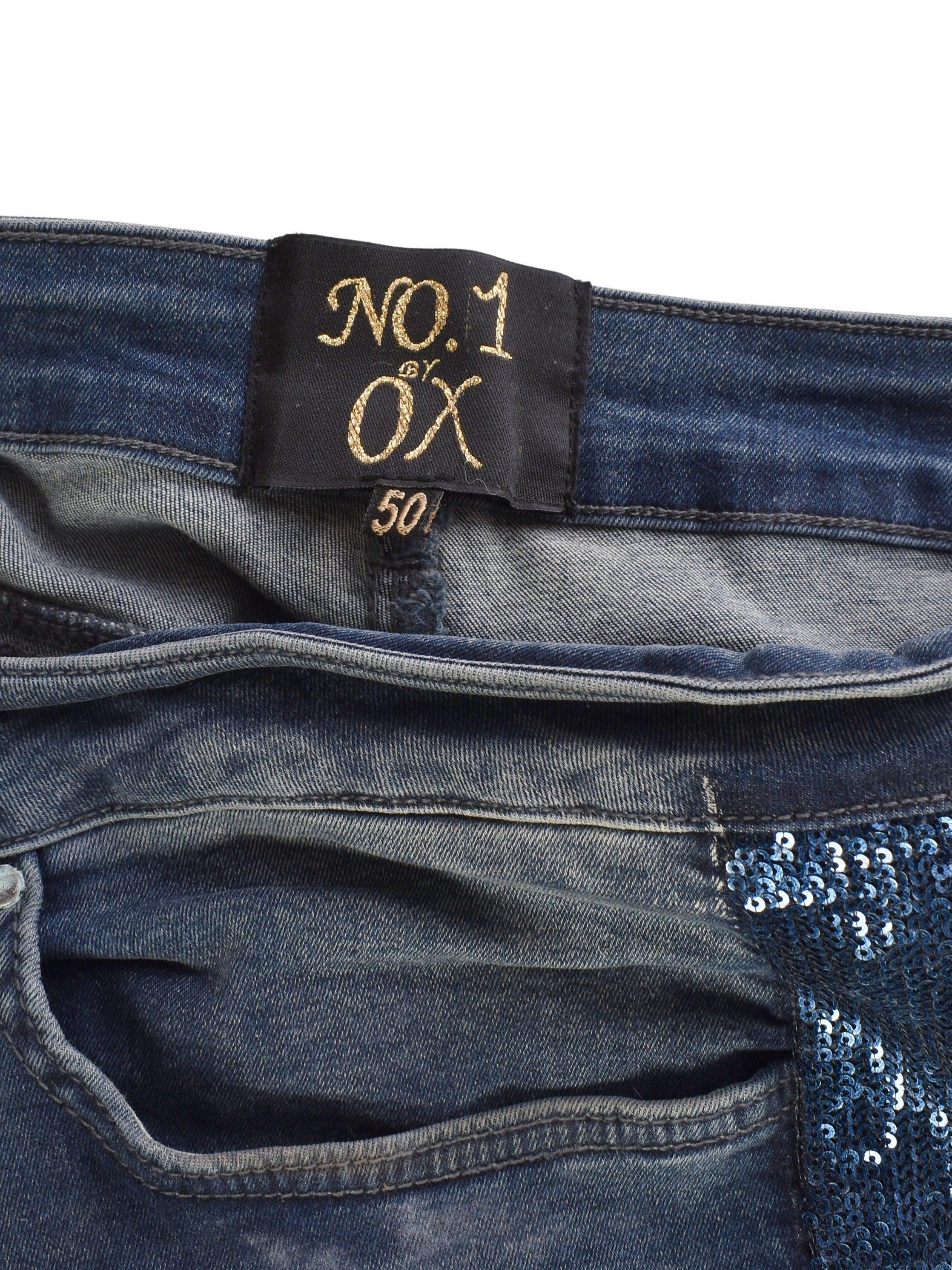 No. 1 By Ox Jeans - 50 / Blå / Kvinde - SassyLAB Secondhand