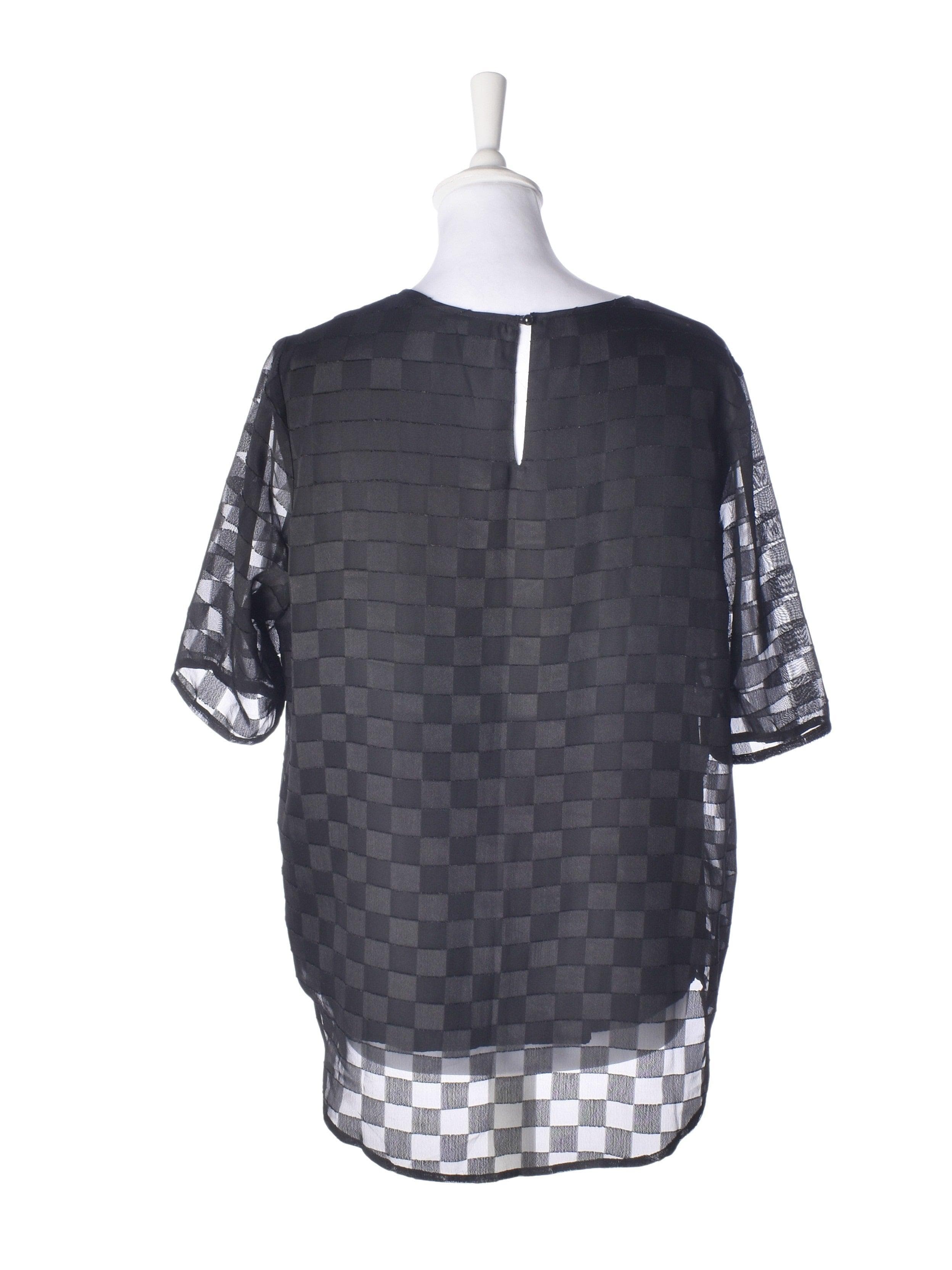 Notice Bluse - 40 / Sort / Kvinde - SassyLAB Secondhand
