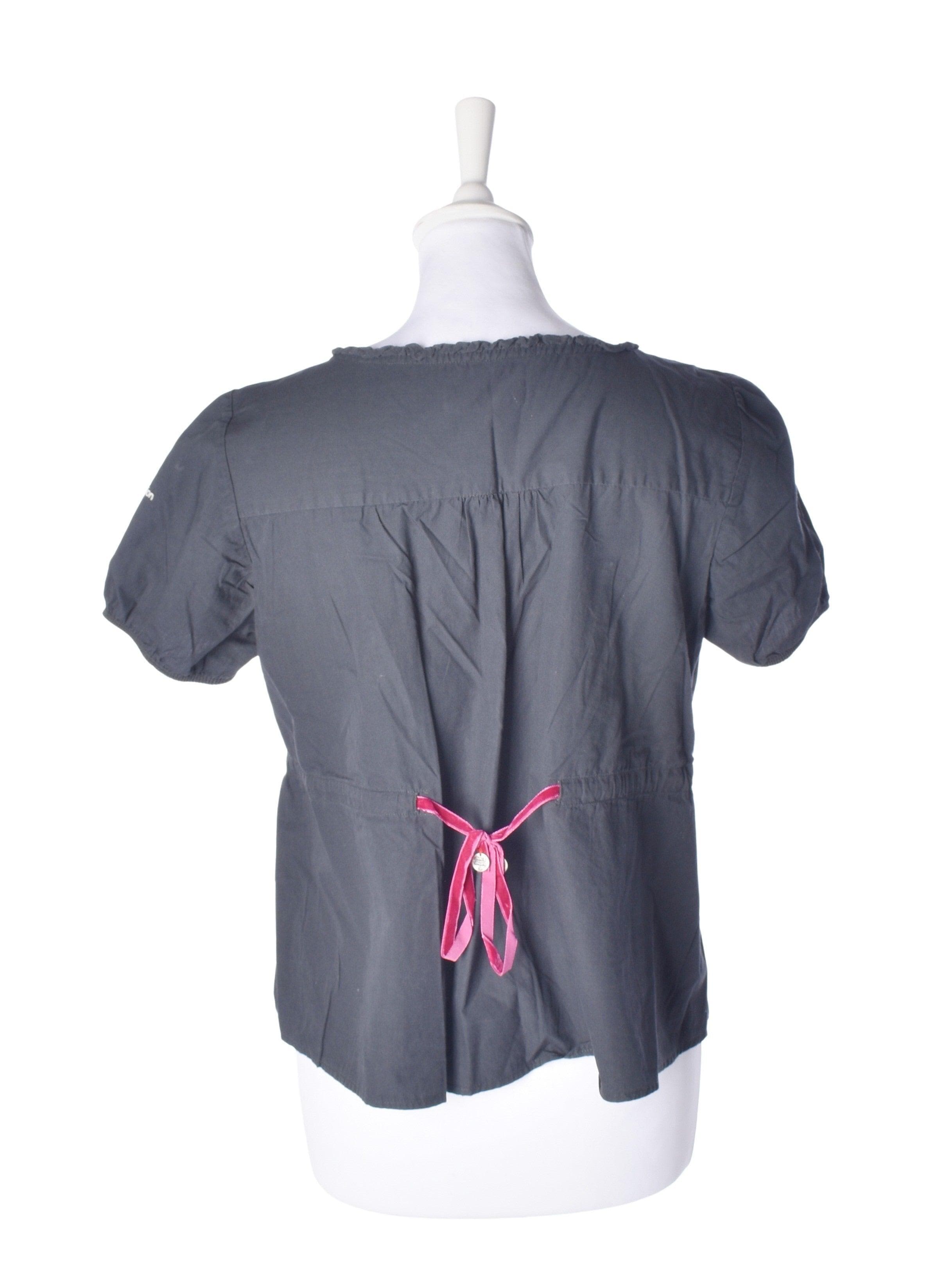 Odd Molly Bluse - XS / Sort / Kvinde - SassyLAB Secondhand