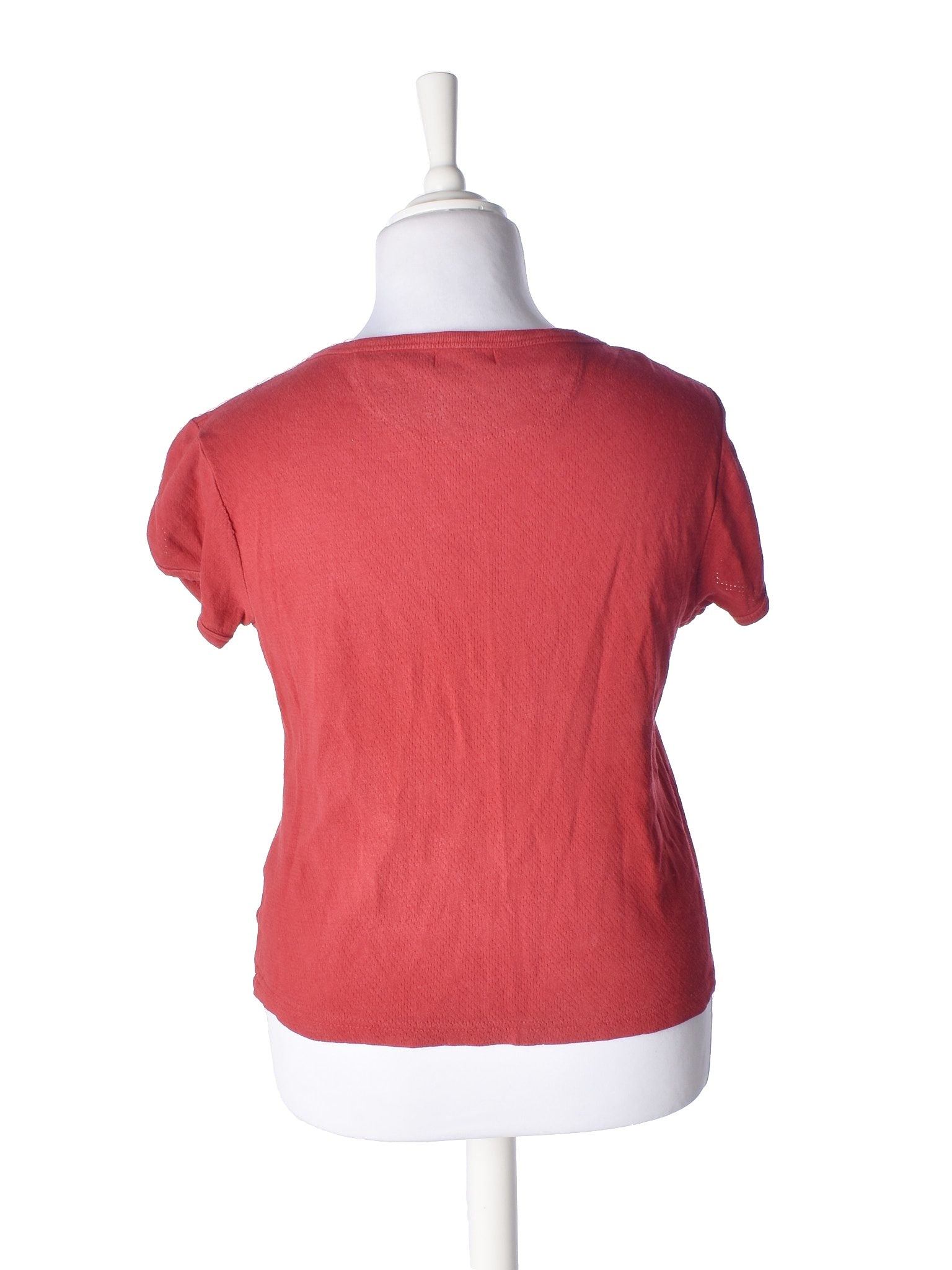 Ofelia Bluse - XL / Rød / Kvinde - SassyLAB Secondhand