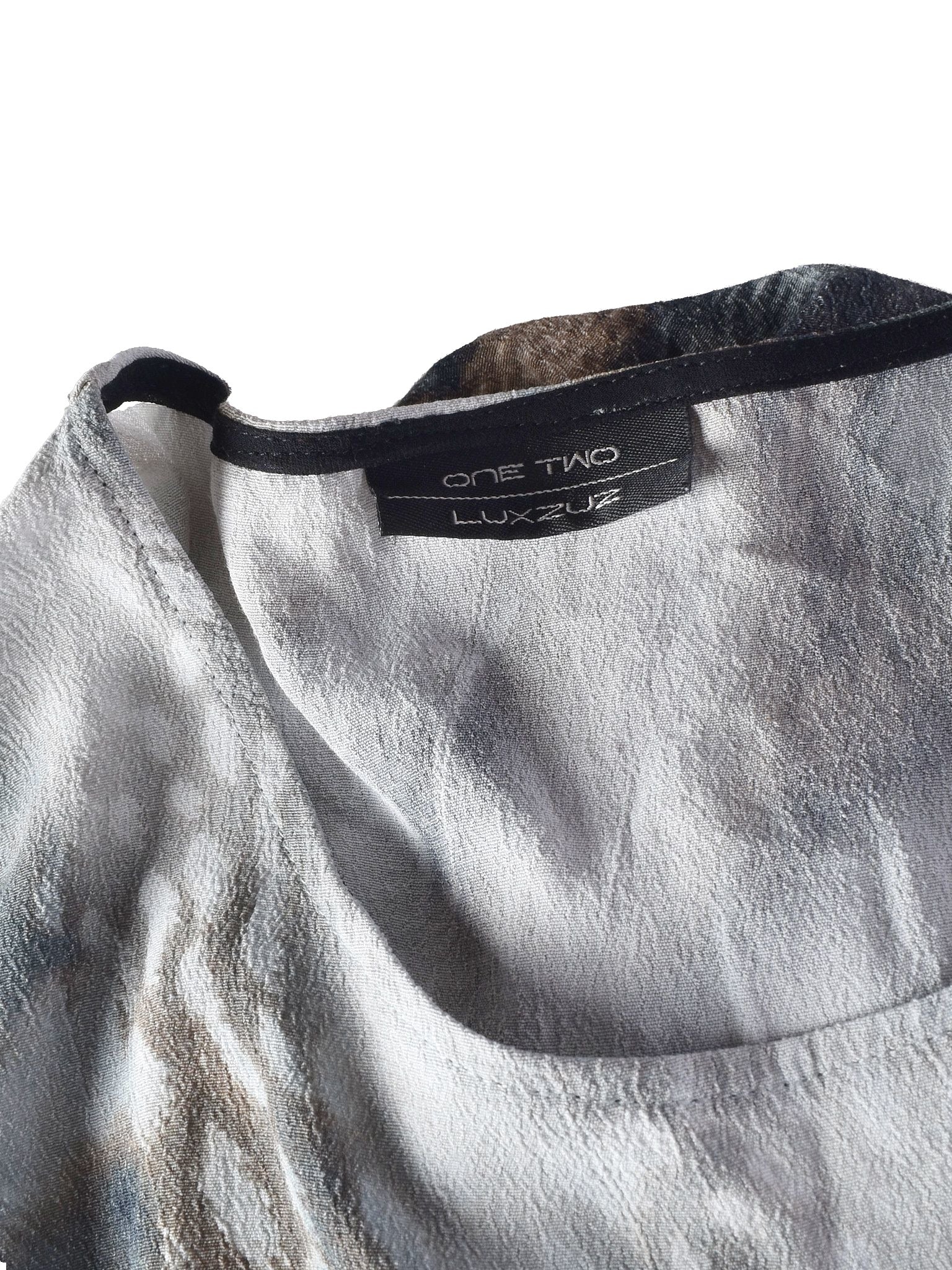 One Two Luxzuz Bluse - 40 / Multifarvet / Kvinde - SassyLAB Secondhand