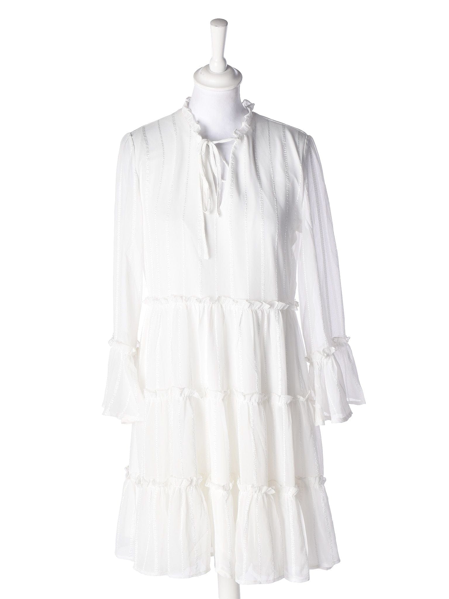 ONLY Pigalle Kjole - 34 / Hvid / Kvinde - SassyLAB Secondhand