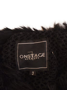 Onstage Denmark Poncho - S / Sort / Kvinde - SassyLAB Secondhand