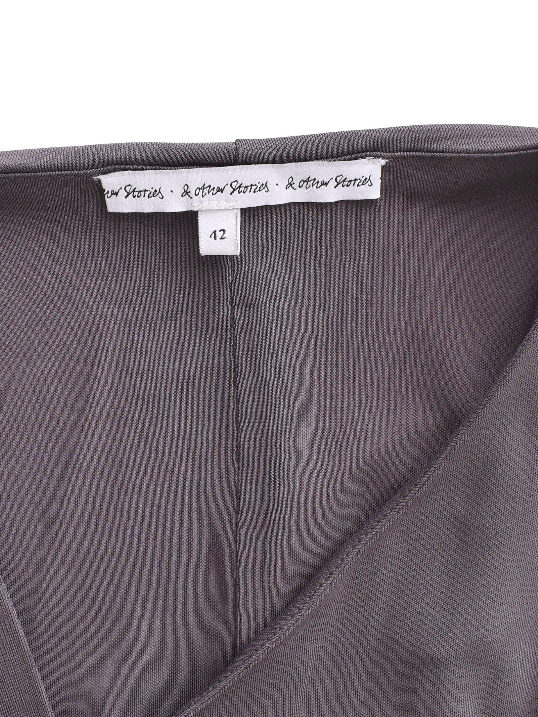 & Other Stories Kjole - 42 / Grå / Kvinde - SassyLAB Secondhand