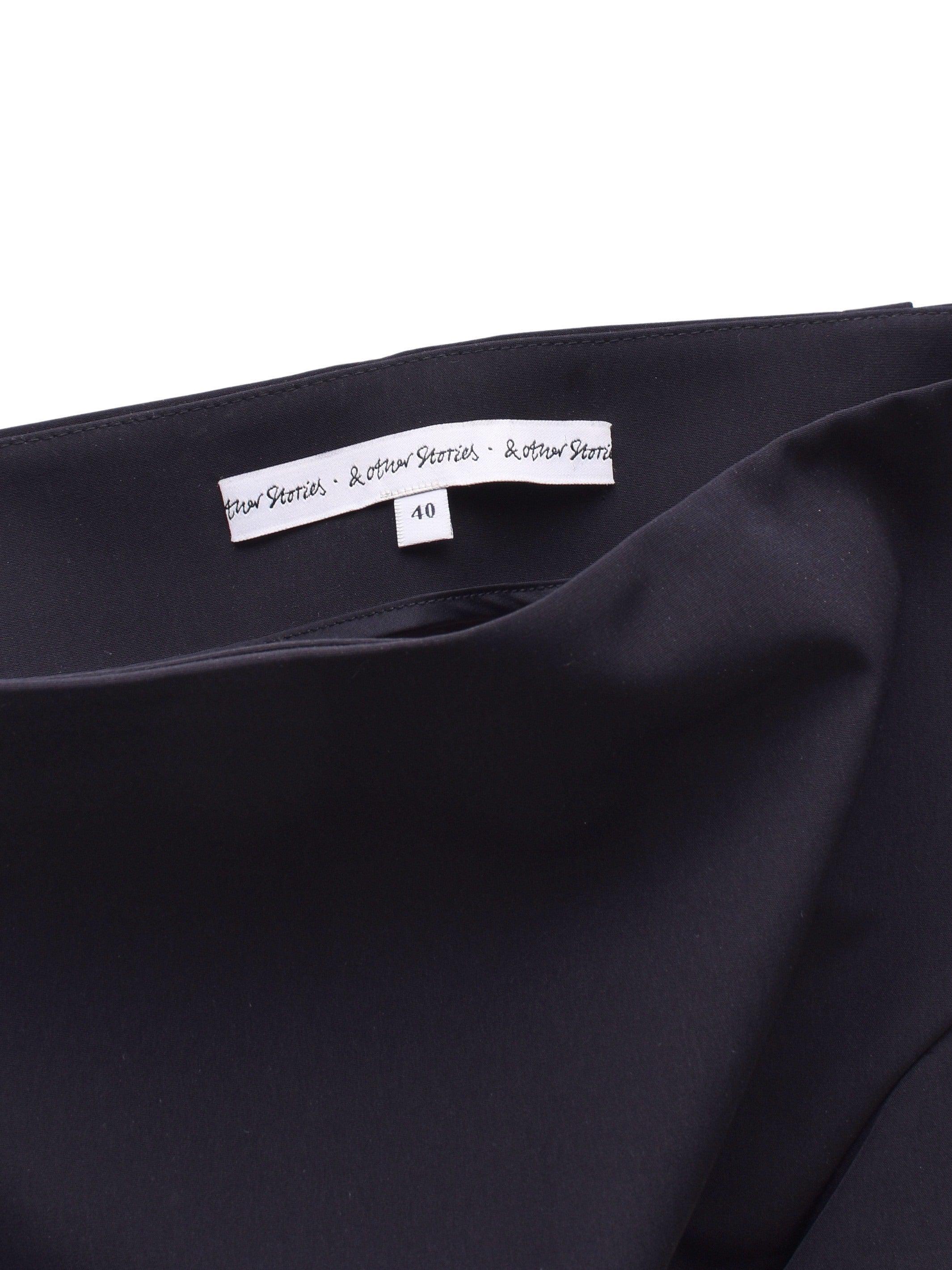 & Other Stories Nederdel - 40 / Sort / Kvinde - SassyLAB Secondhand
