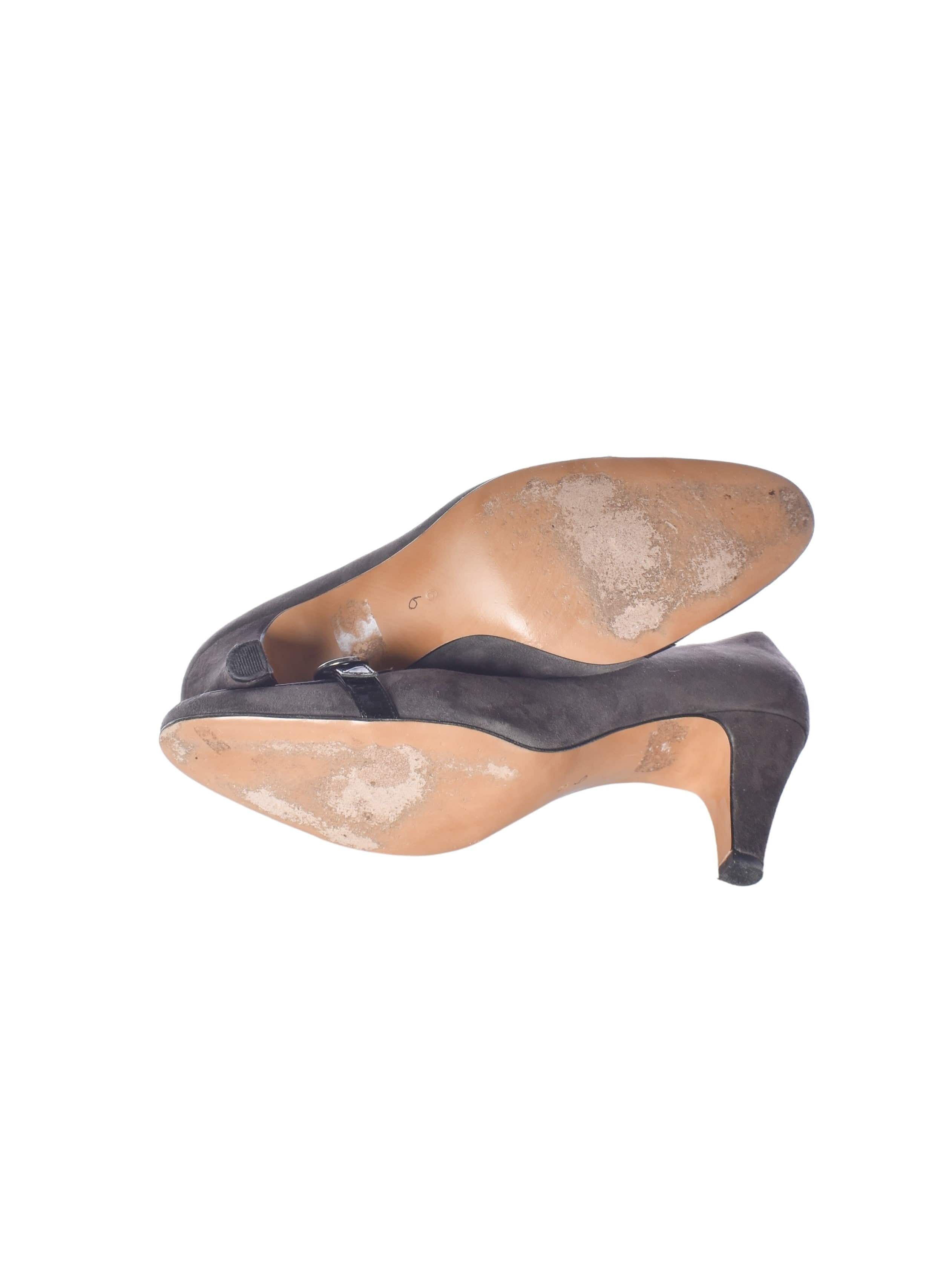 Peter Kaiser Stiletter - 39 / Grå / Kvinde - SassyLAB Secondhand