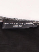 Philosophy Blues Original Kjole - M / Sølv / Kvinde - SassyLAB Secondhand