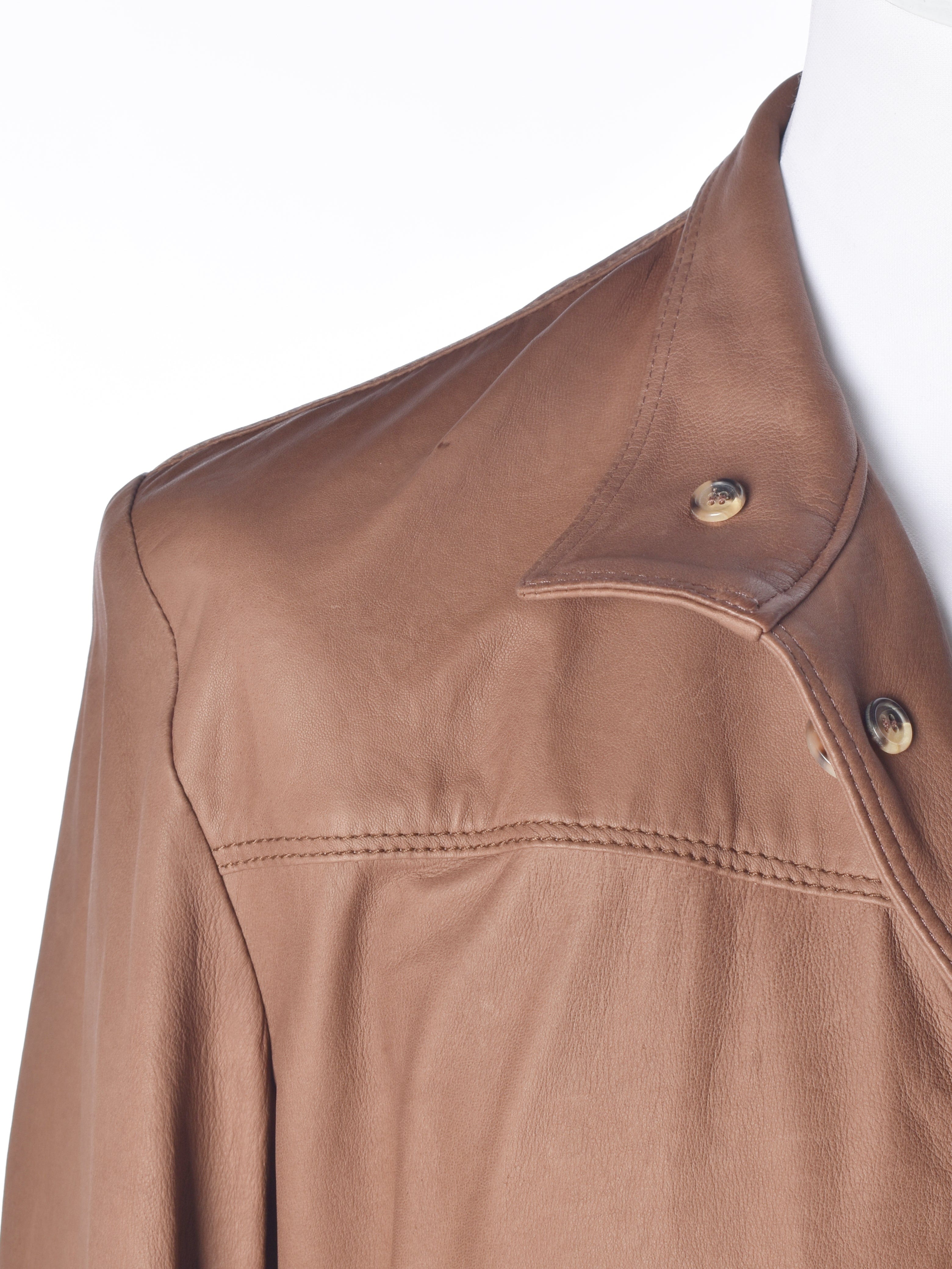 Piacenza Cashmere Jakke - 50 / Brun / Mand - SassyLAB Secondhand