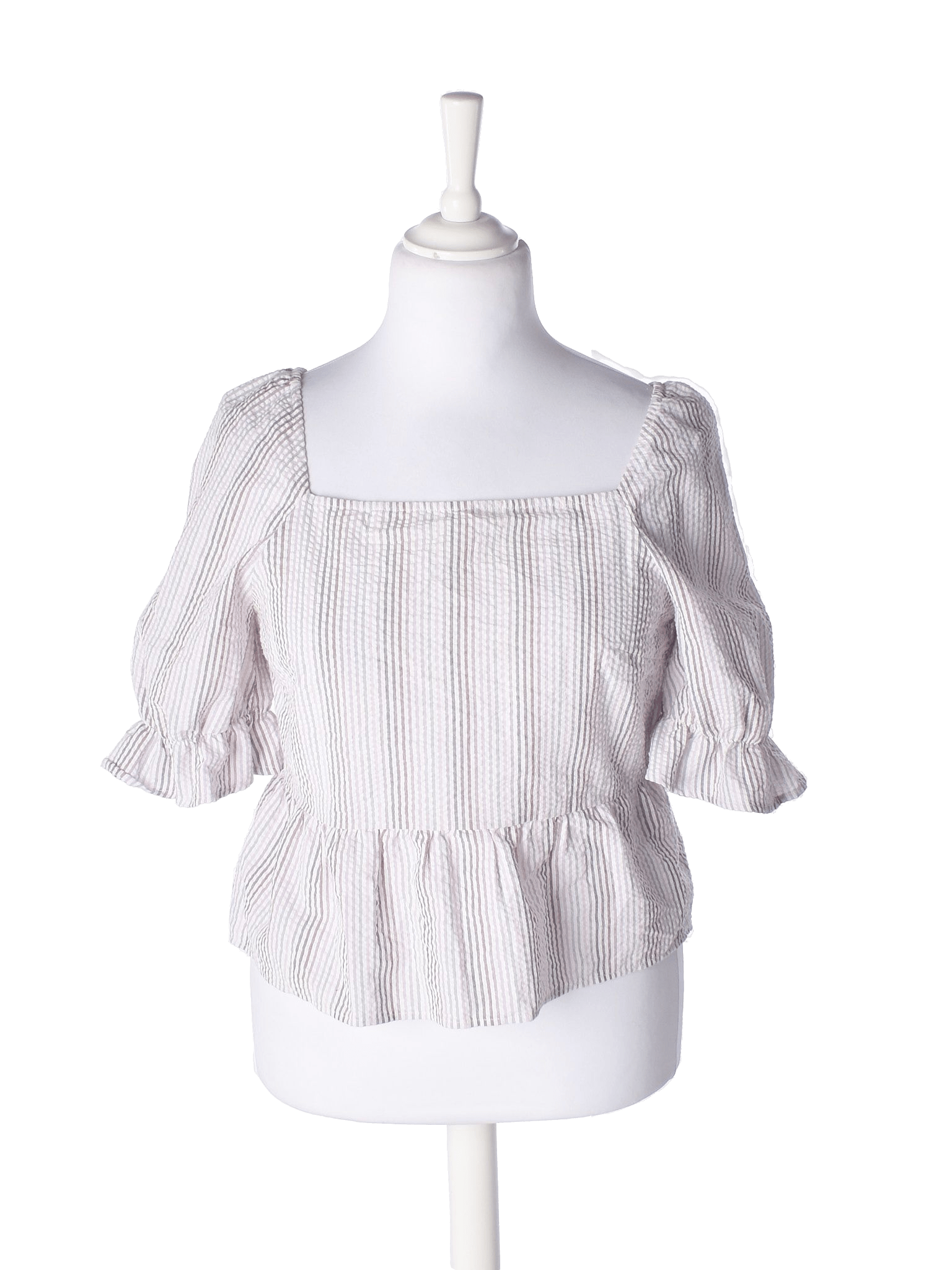 Pieces T-Shirt - M / Lilla / Kvinde - SassyLAB Secondhand