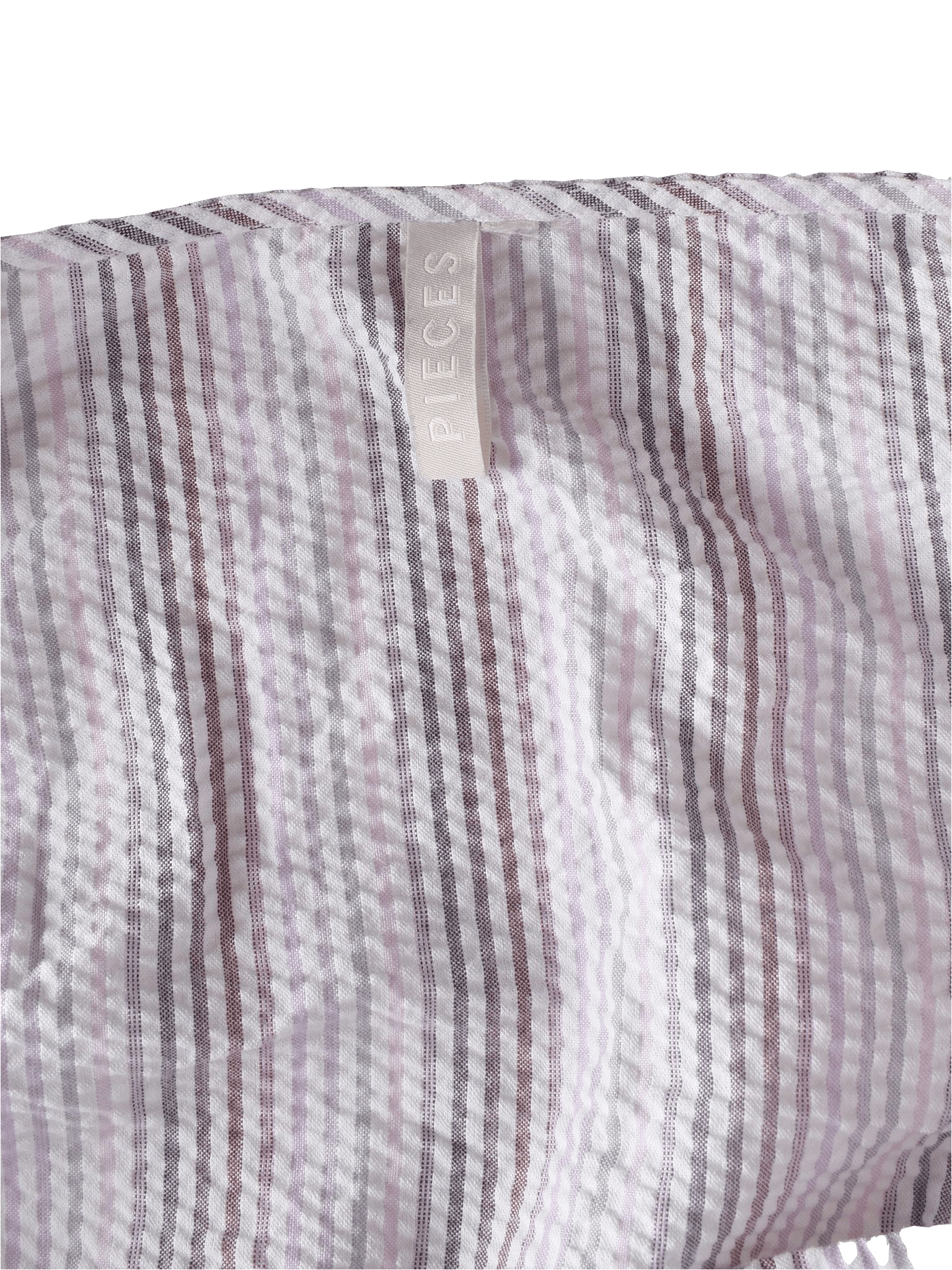 Pieces T-Shirt - M / Lilla / Kvinde - SassyLAB Secondhand