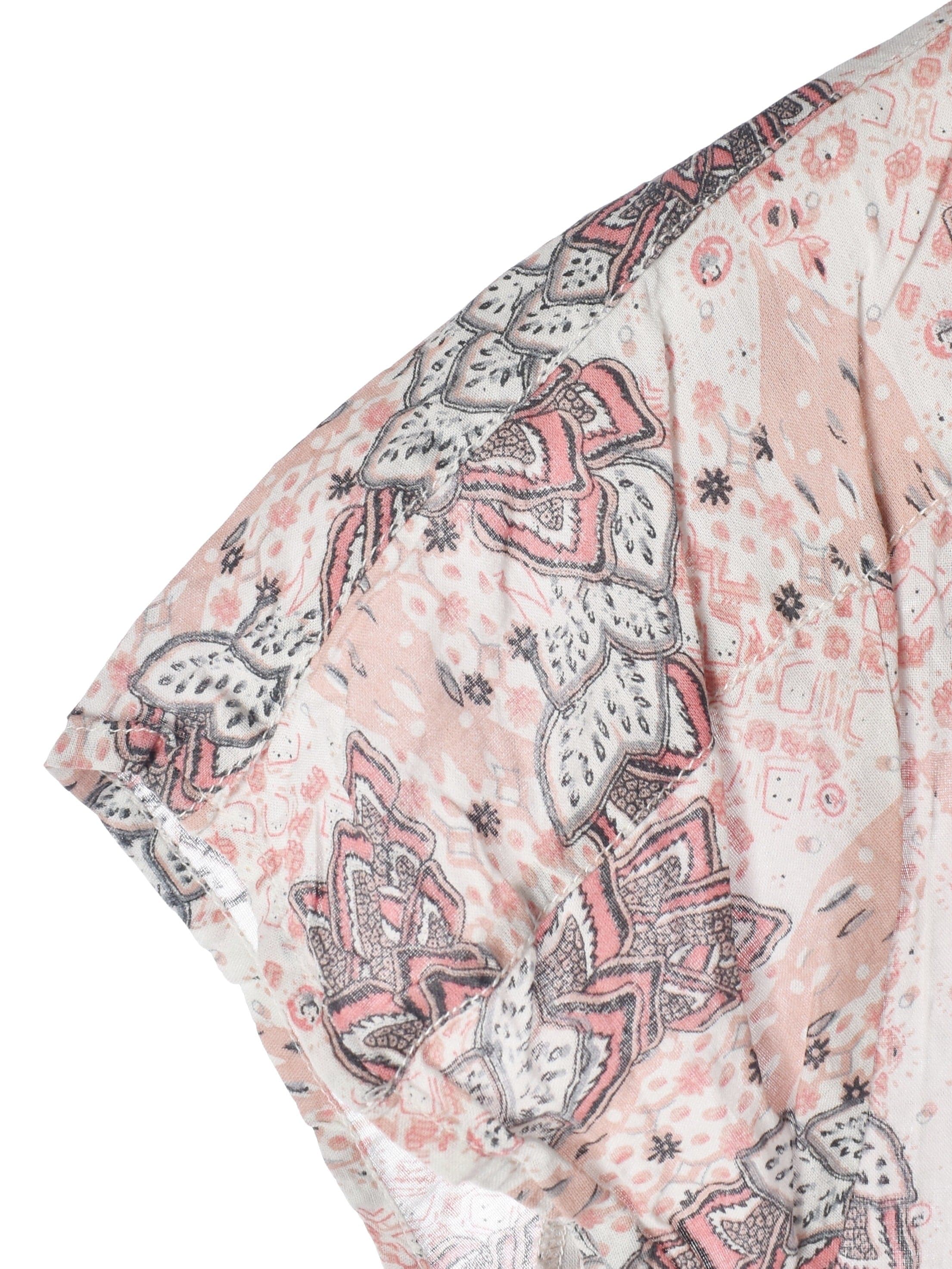 Plus Fine Playsuit - S / Pink / Kvinde - SassyLAB Secondhand