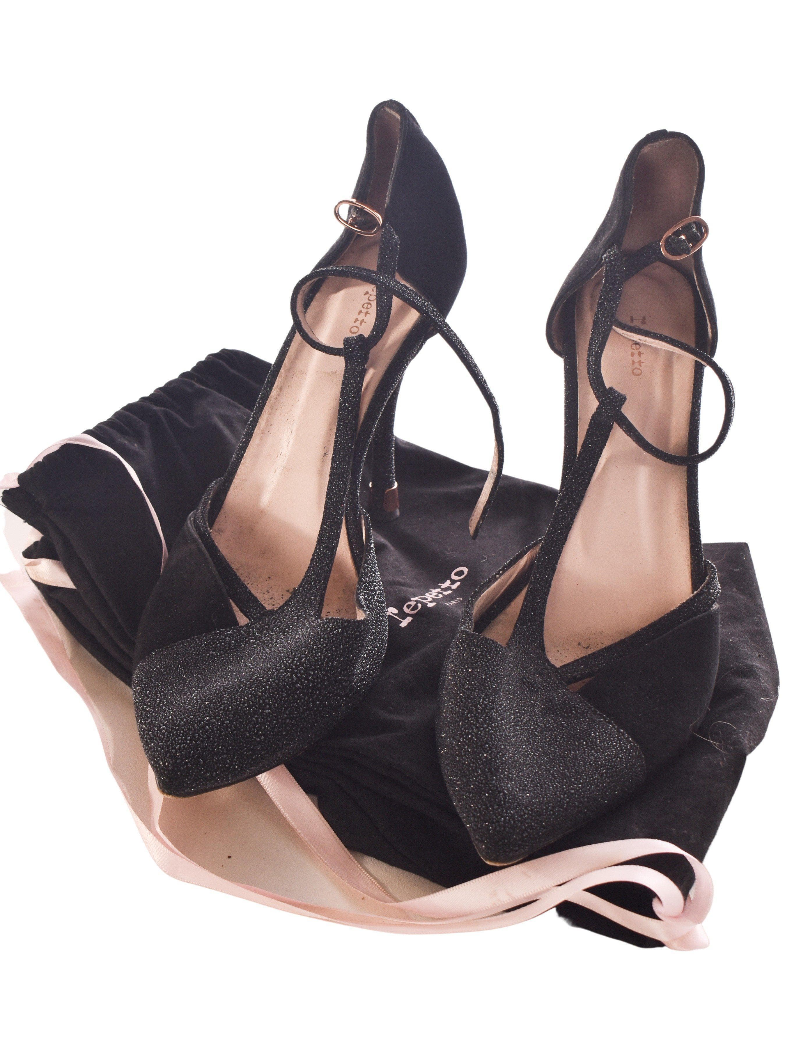 Repetto Stiletter - 41 / Sort / Kvinde - SassyLAB Secondhand